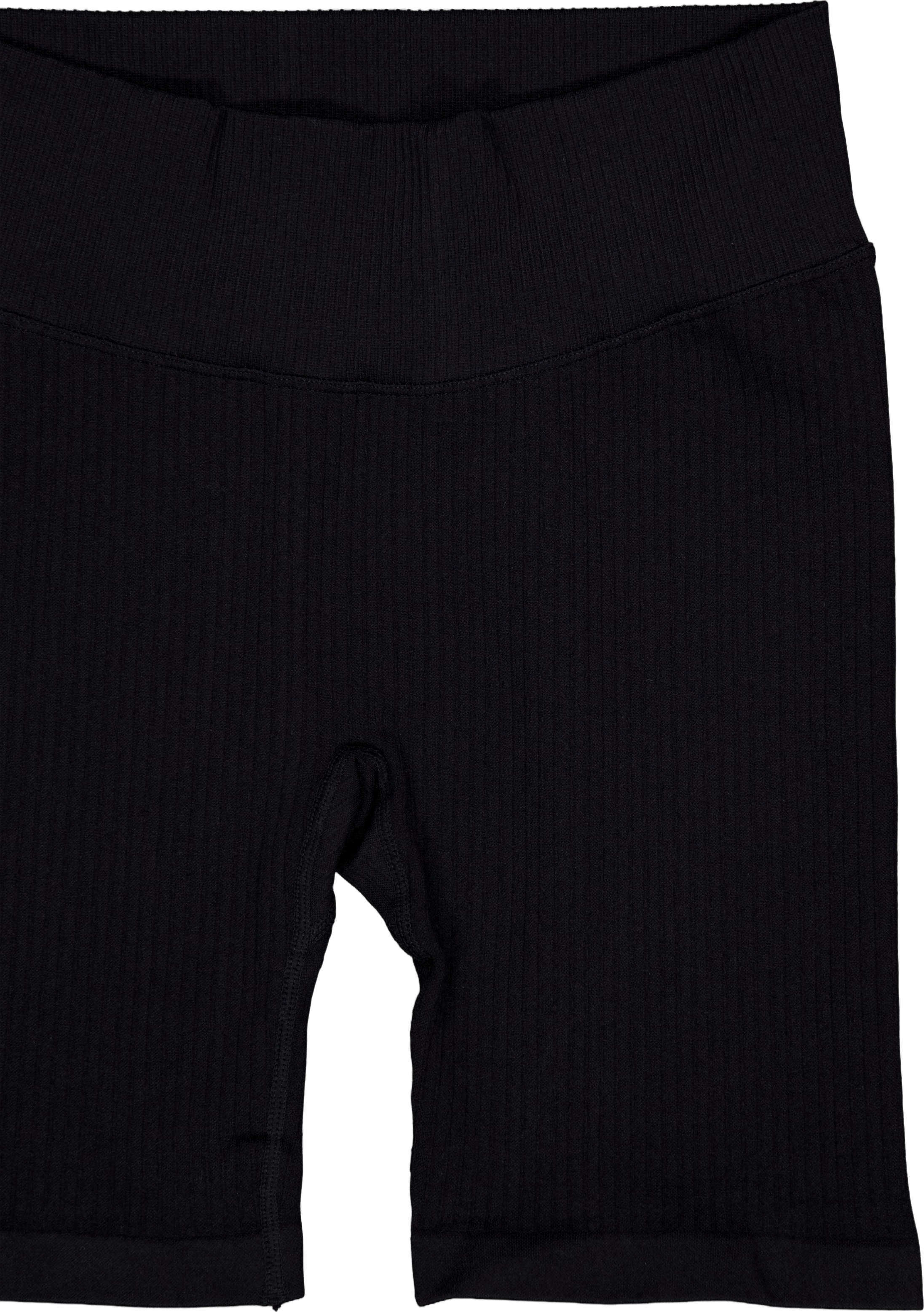 Ribbed Seamless Biker Shorts Black - Bild 3