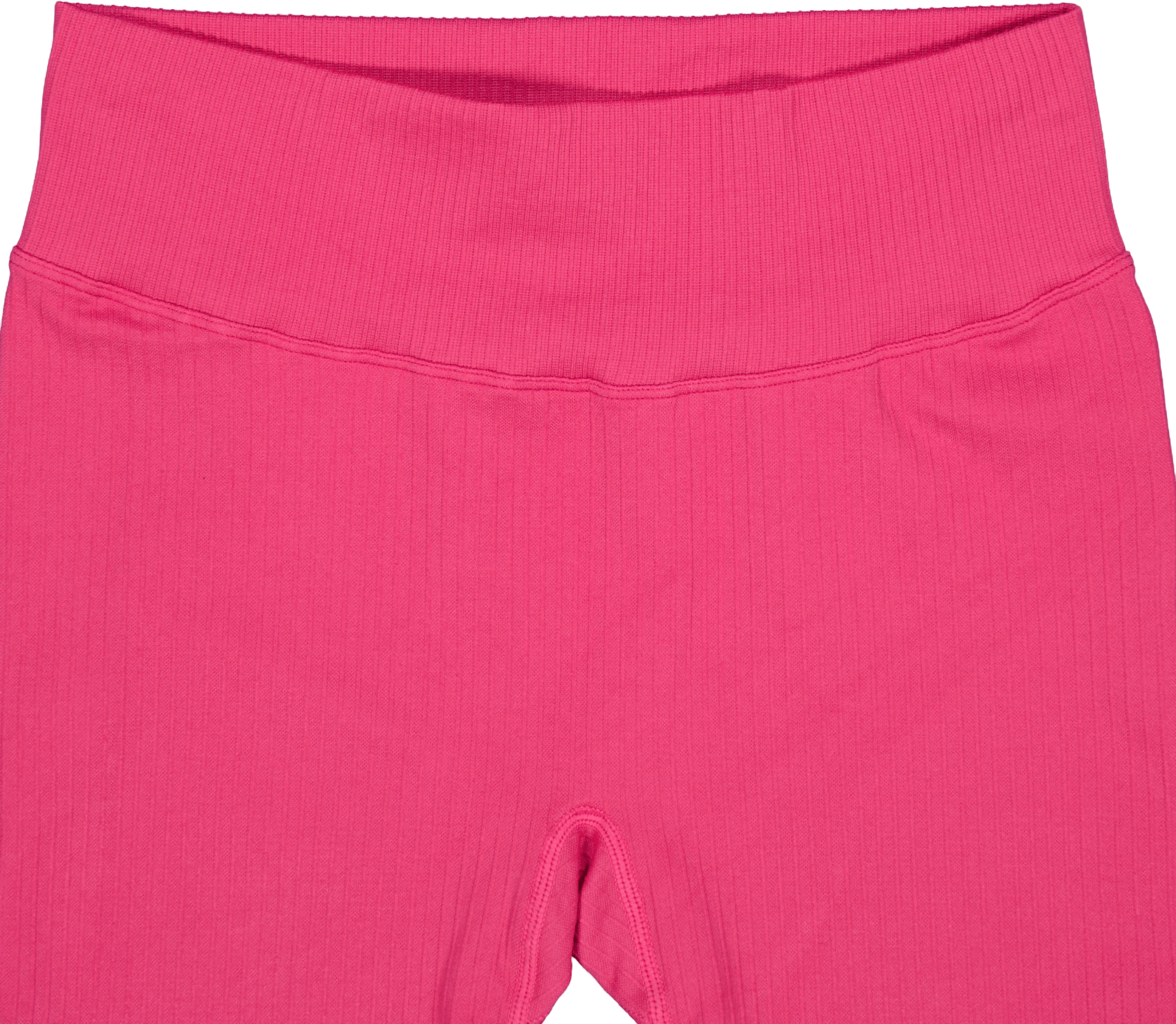 Ribbed Seamless Biker Shorts Berry - Bild 3