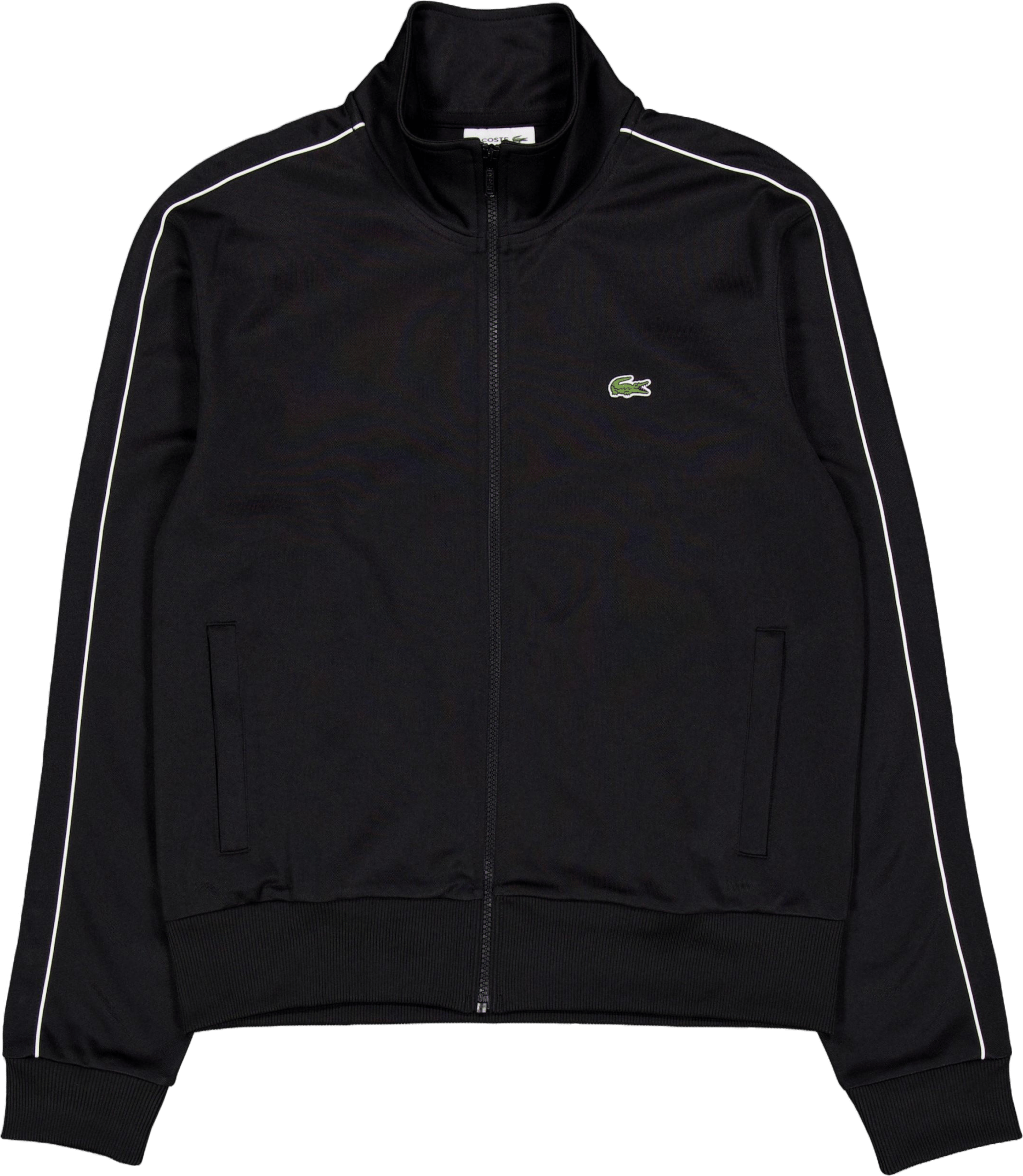 Paris Piqué Zip Front Track Ja Noir 031