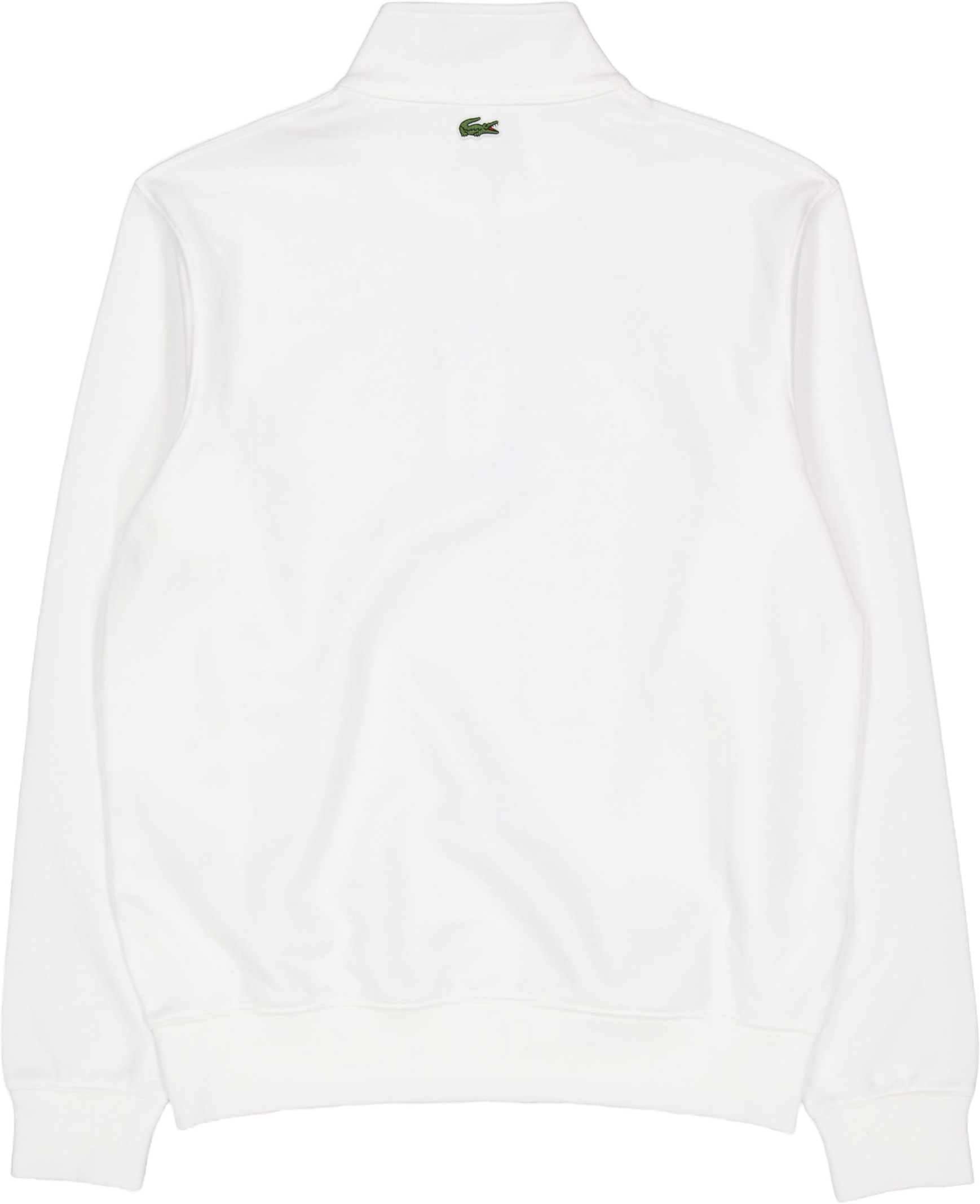 High Neck Zip-up Print Sweatsh White 70v - Bild 2