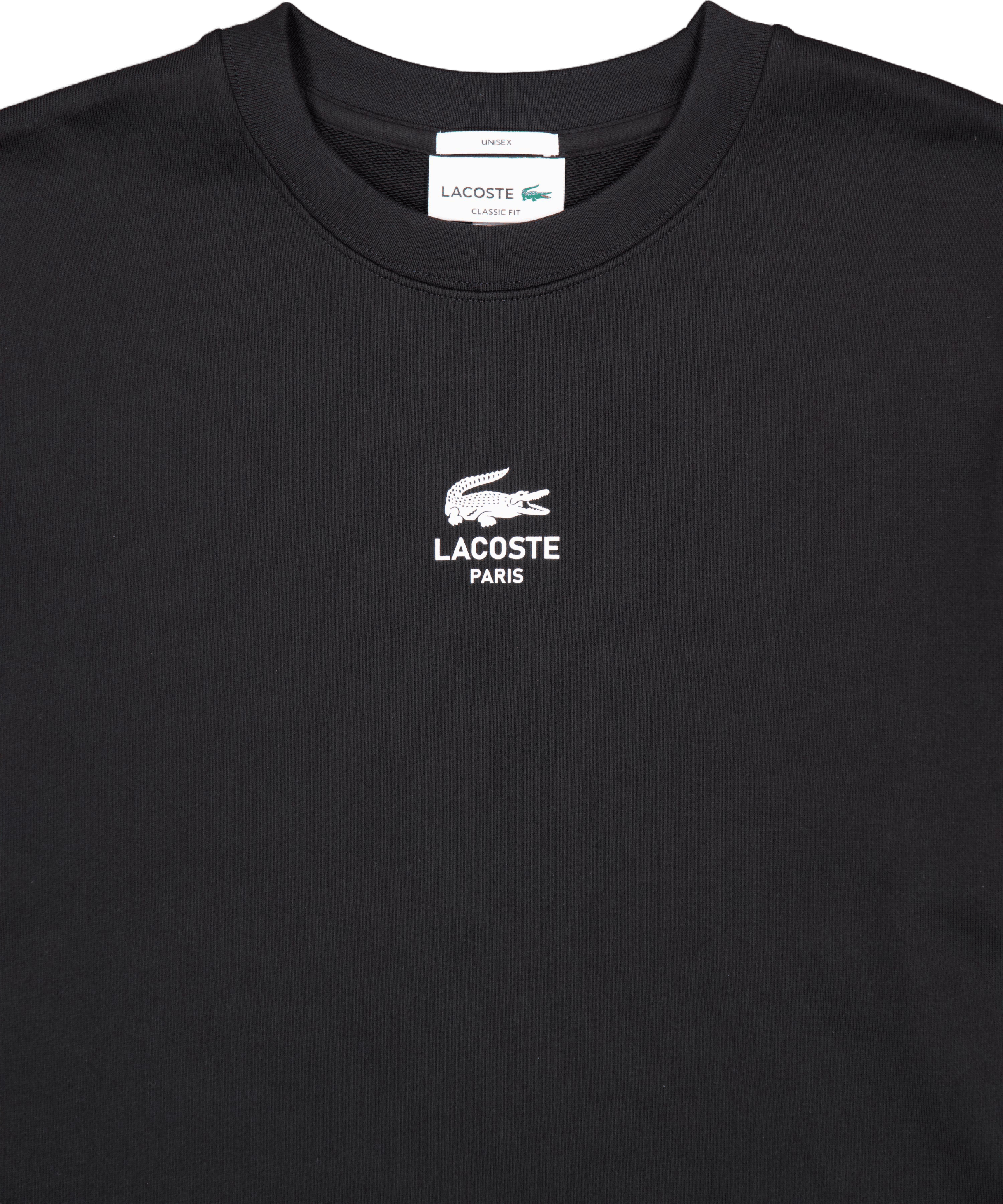 Printed Fleece Sweatshirt Noir 031 - Bild 3