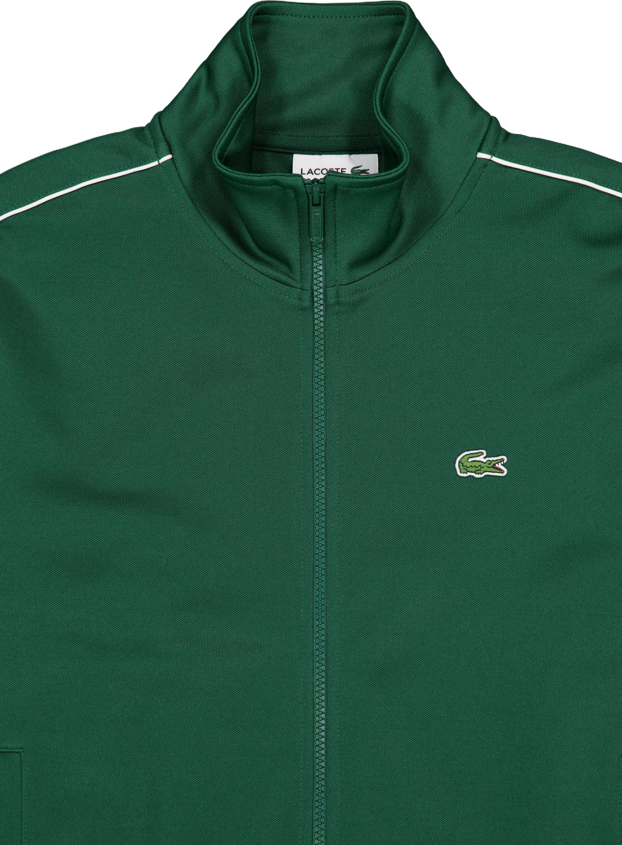 Paris Piqué Zip Front Track Ja Pine Green 132 - Bild 3