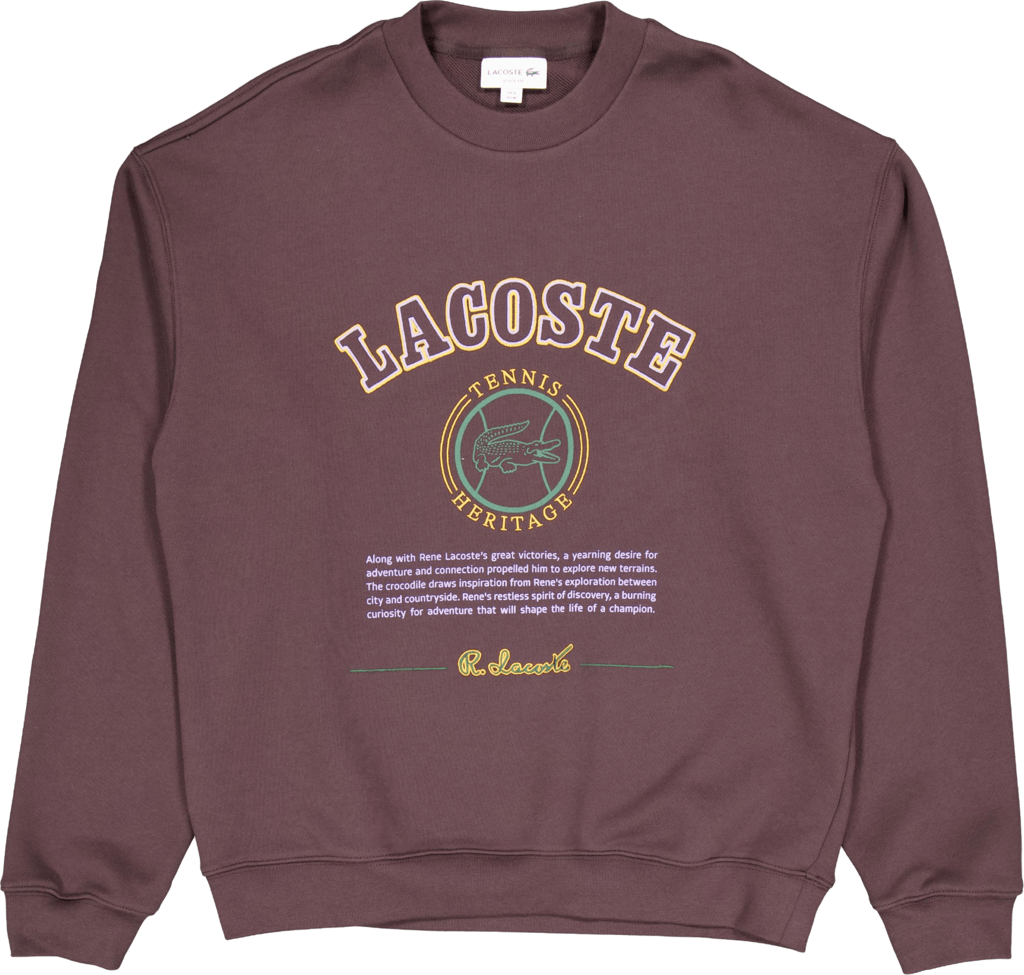 Heritage Embroidery Fleece Swe Brown Skb
