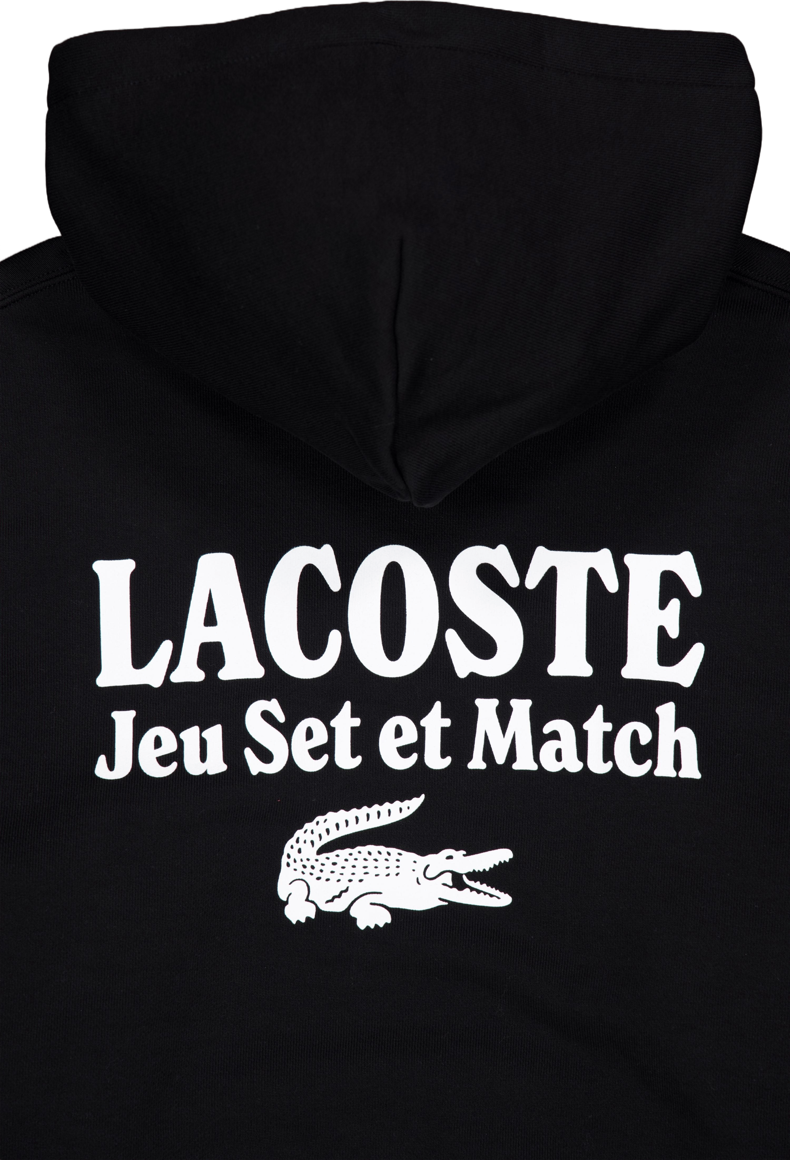 Multi Print Fleece Hoodie Noir 031 - Bild 4