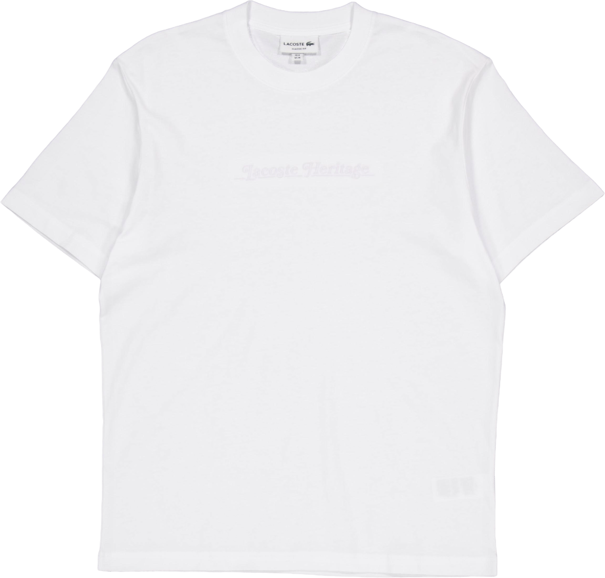 Embroidered Cotton T-shirt White 001