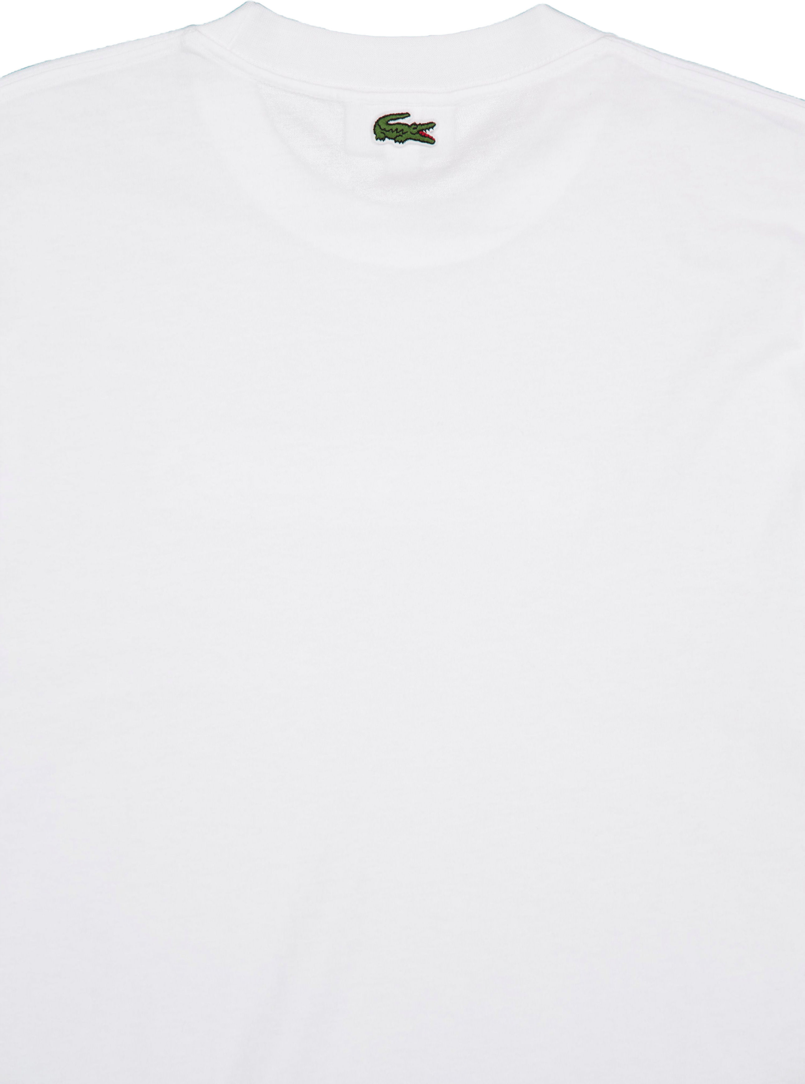 Embroidered Cotton T-shirt White 001 - Bild 4