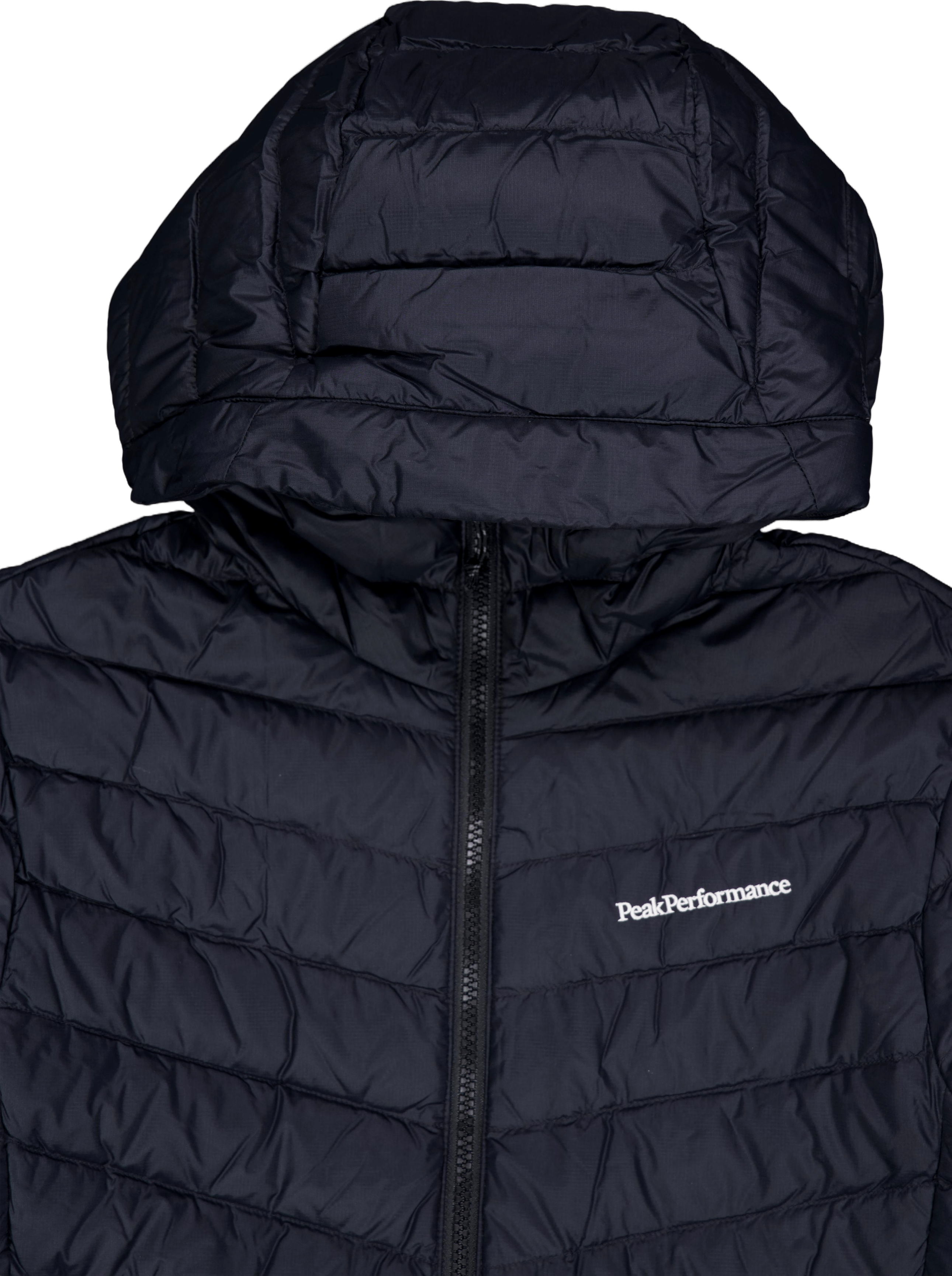 W Frost Down Hood Jacket Black - Bild 3