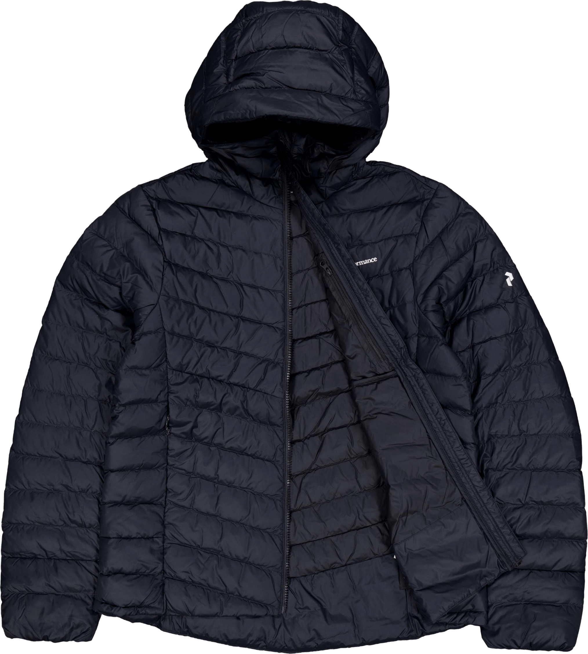 W Frost Down Hood Jacket Black - Bild 4