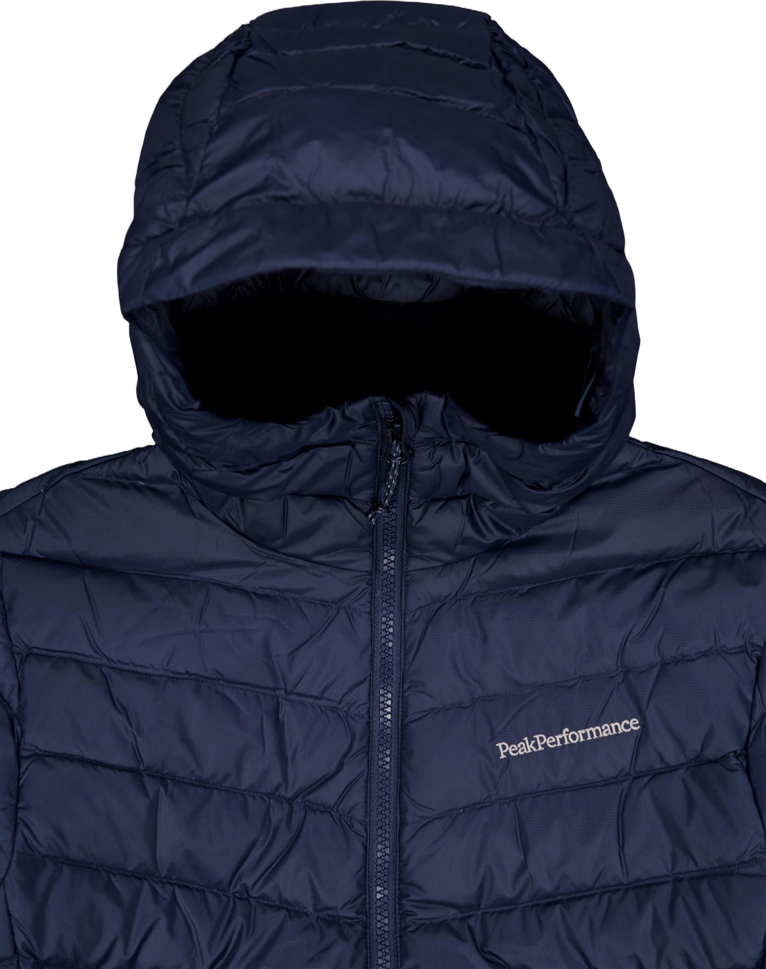 W Frost Down Hood Jacket Blue Shadow - Bild 3