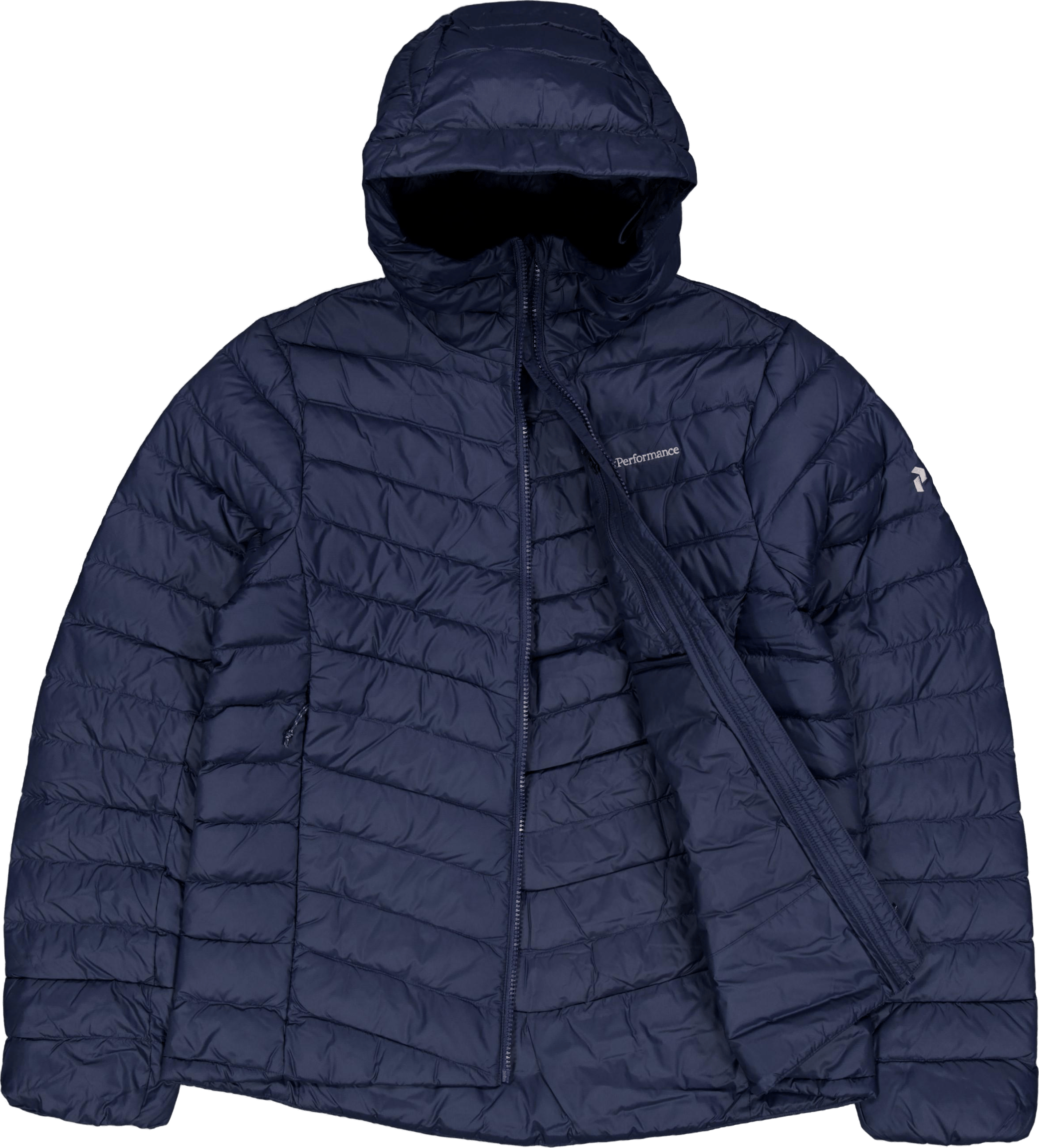 W Frost Down Hood Jacket Blue Shadow - Bild 4