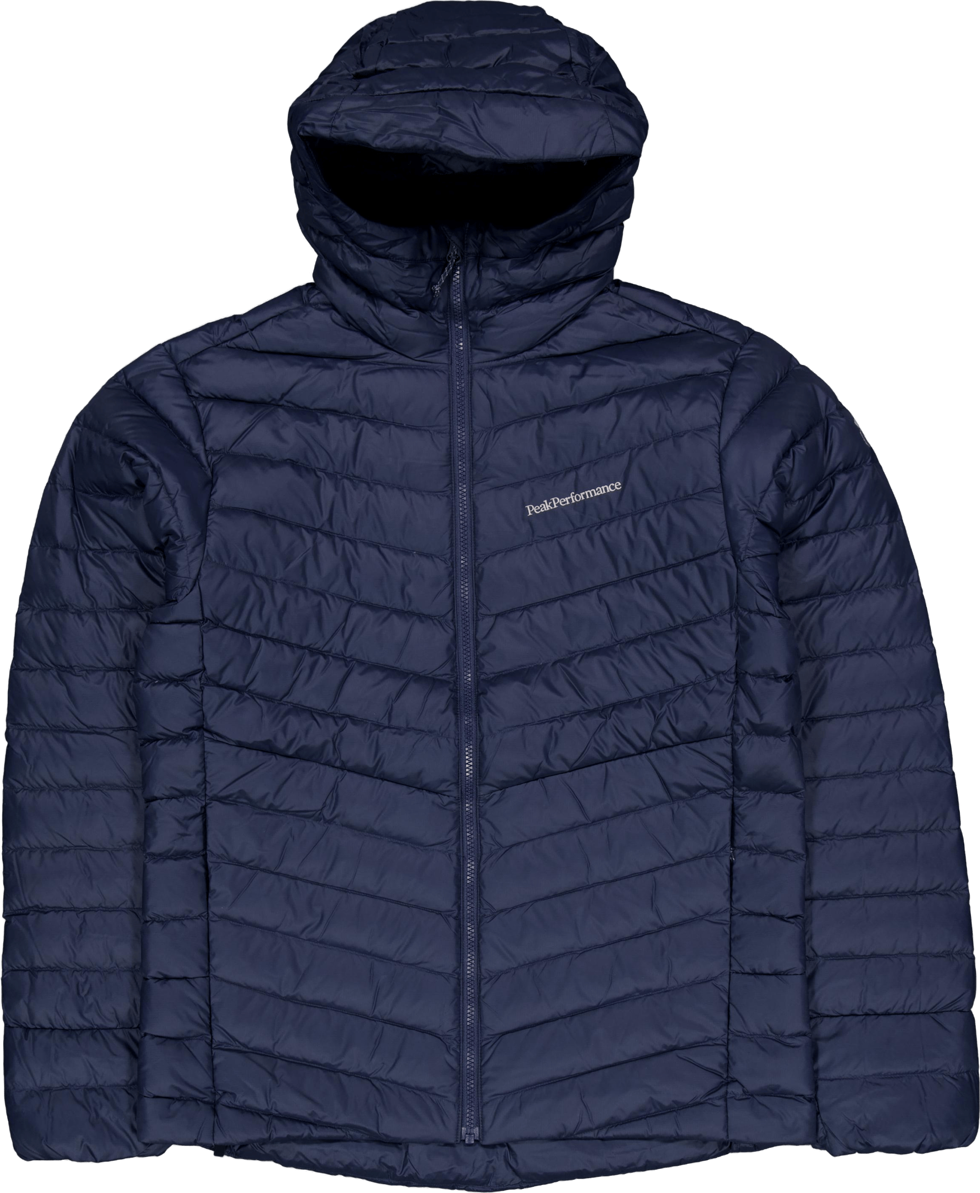 M Frost Down Hood Jacket Blue Shadow