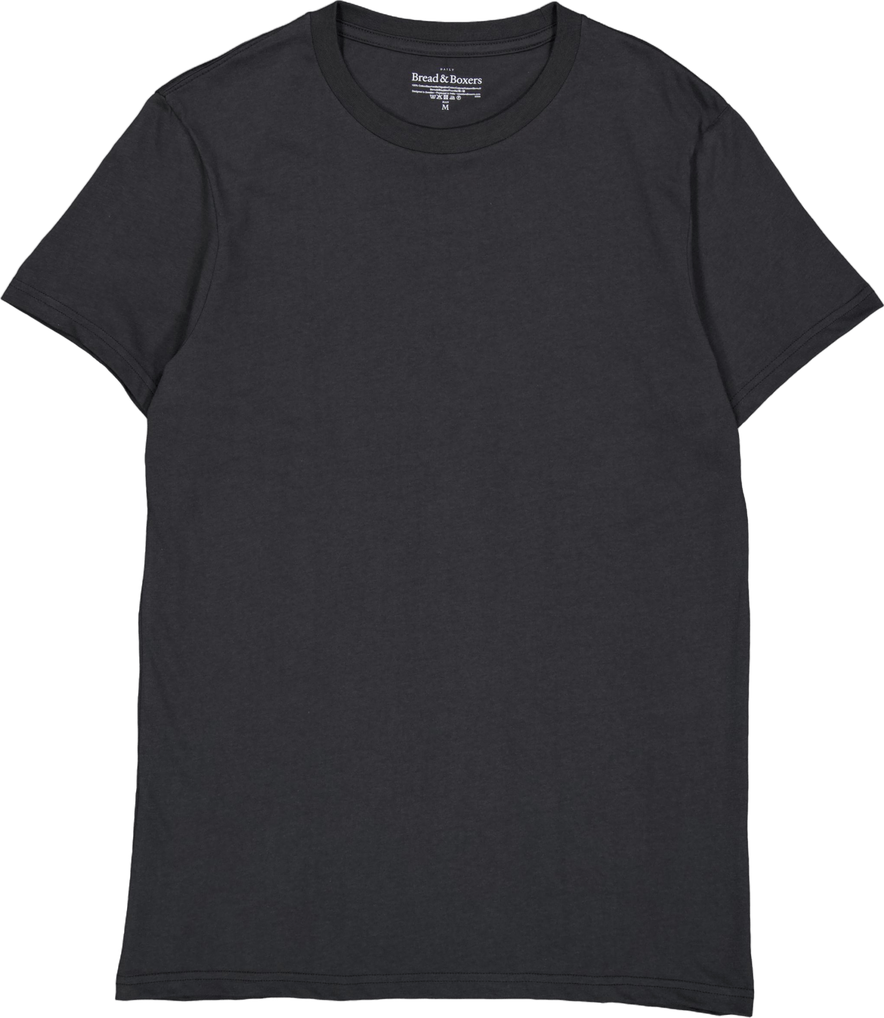 Crew-neck Regular Charcoal