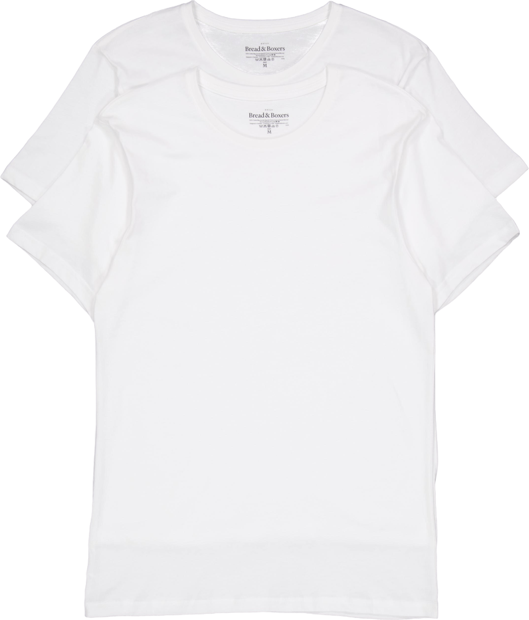 Crew-neck Lightweight Cotton 2 White