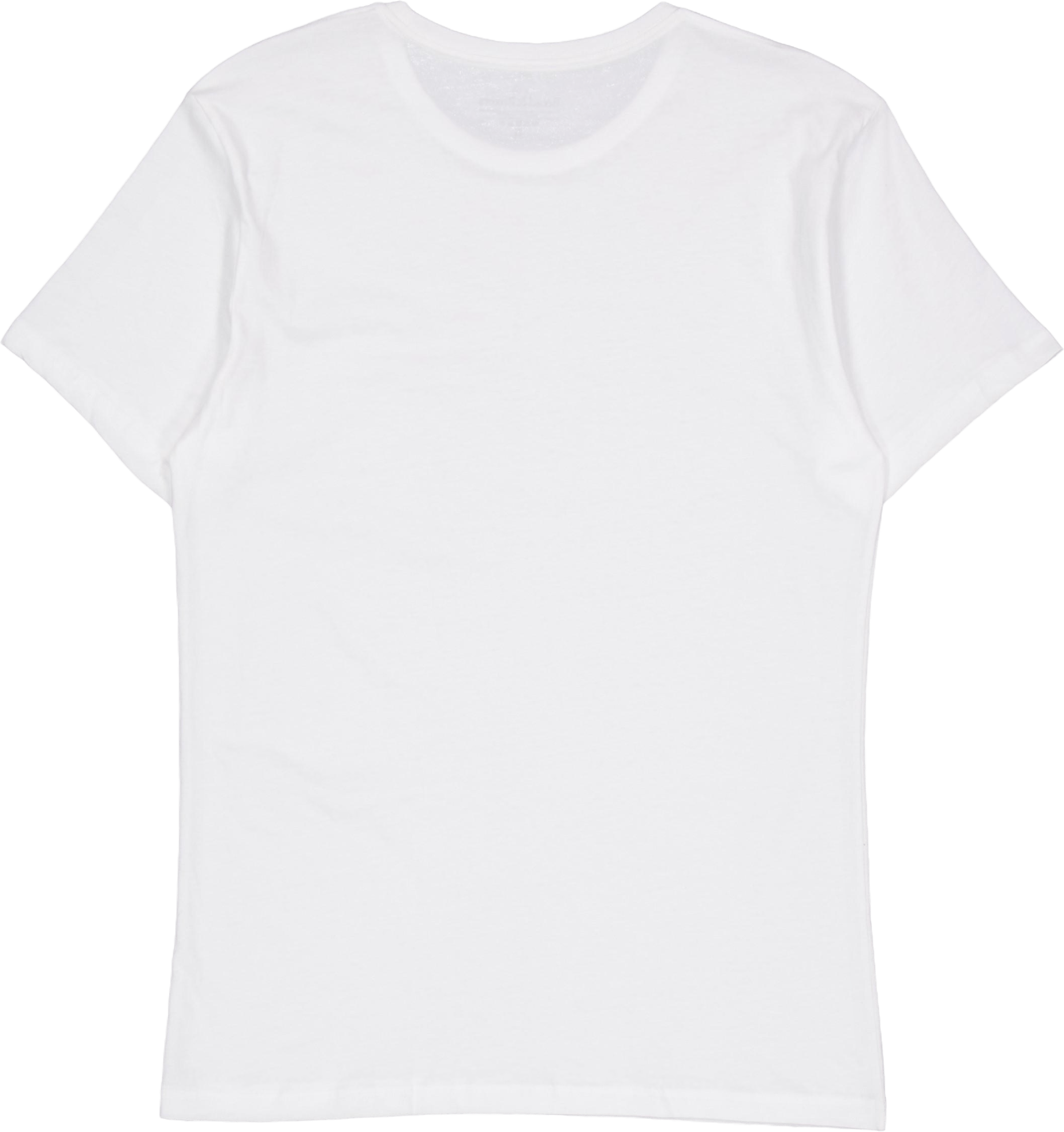 Crew-neck Lightweight Cotton 2 White - Bild 3