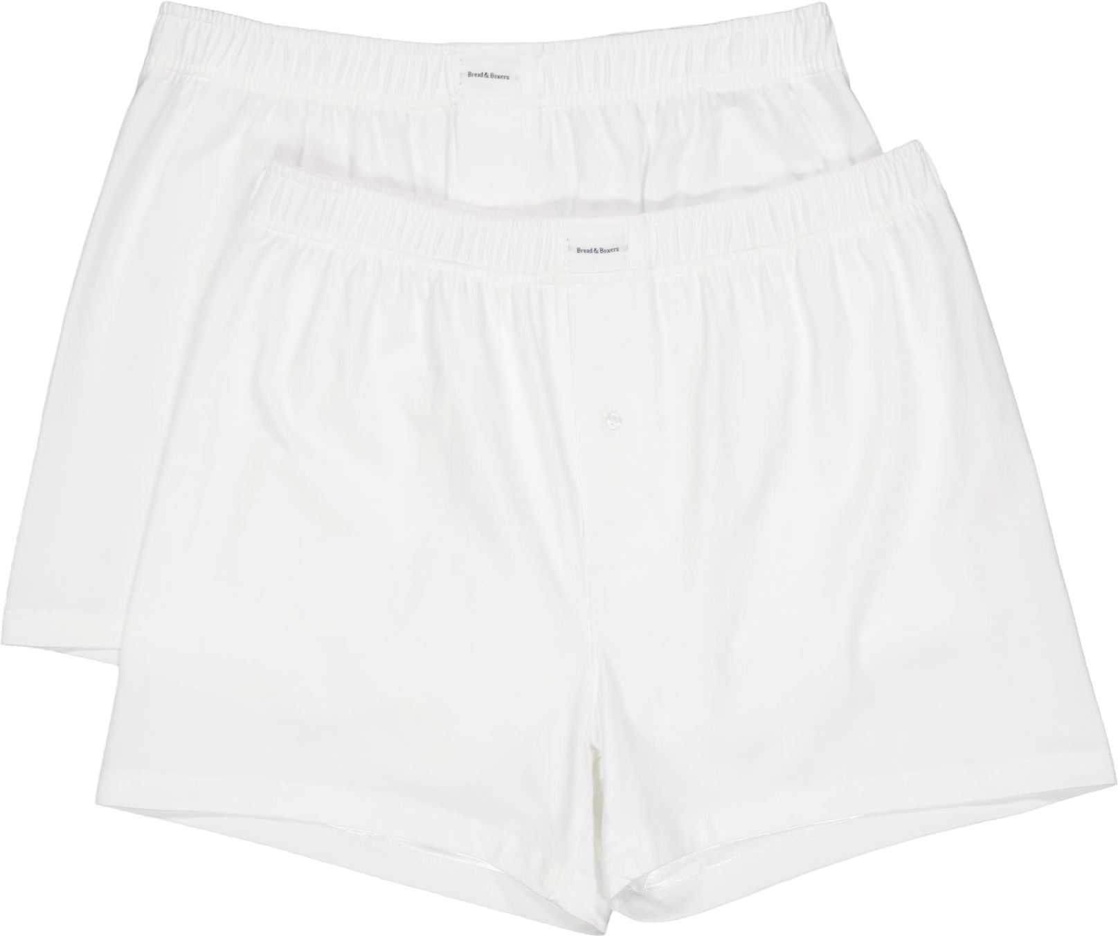 Jersey Boxer Shorts 2-pack White