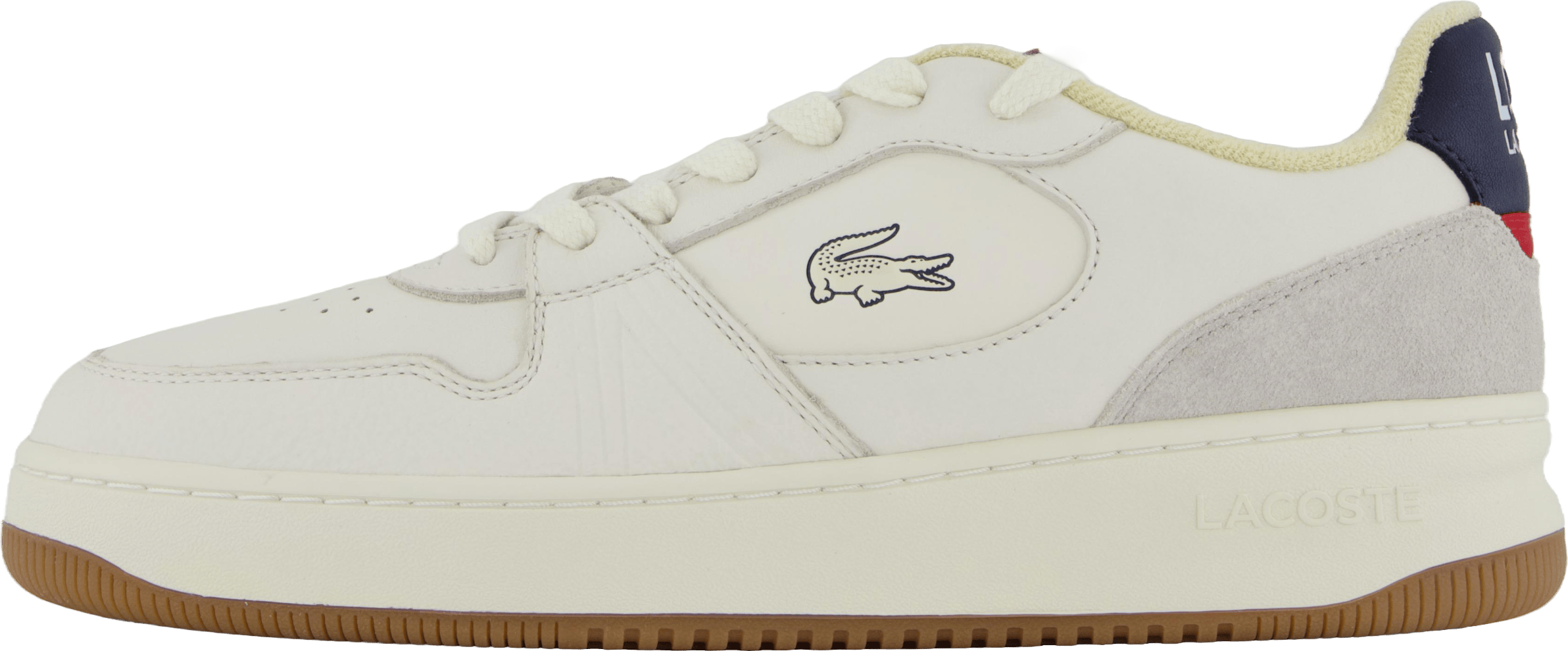 L001 Set Leather Off Wht/gum