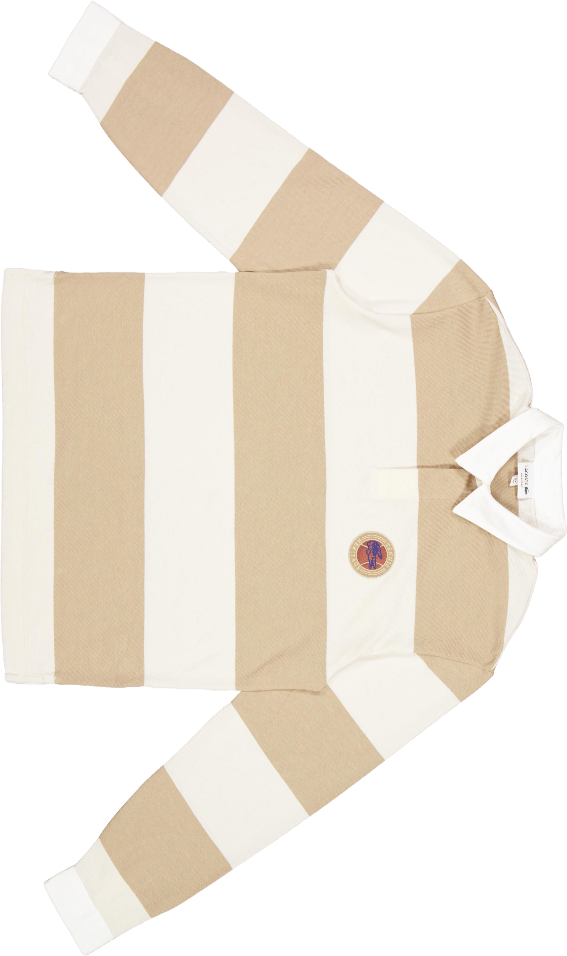 Relaxed Fit Striped Rugby Polo Viennese/lapland