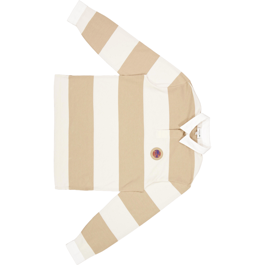 Relaxed Fit Striped Rugby Polo Viennese/lapland