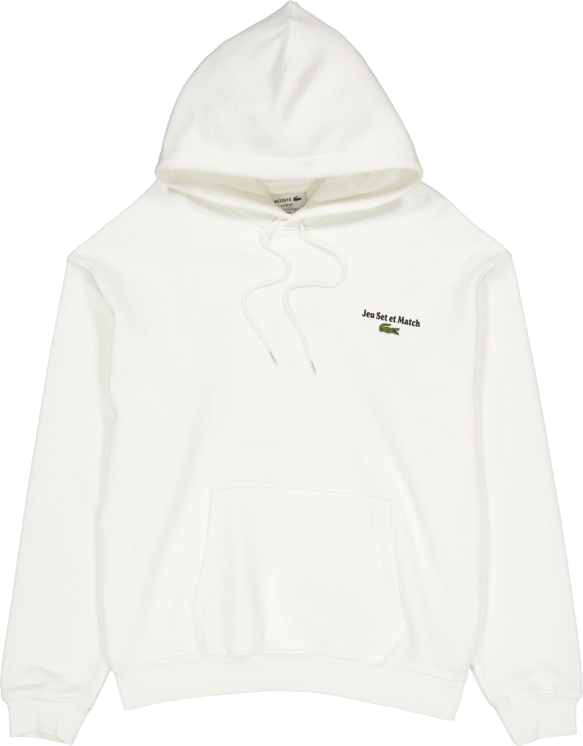 Multi Print Fleece Hoodie Flour