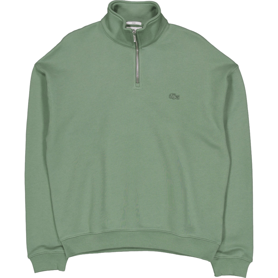 Heavy Fleece Zipper Neck Sweat Thyme