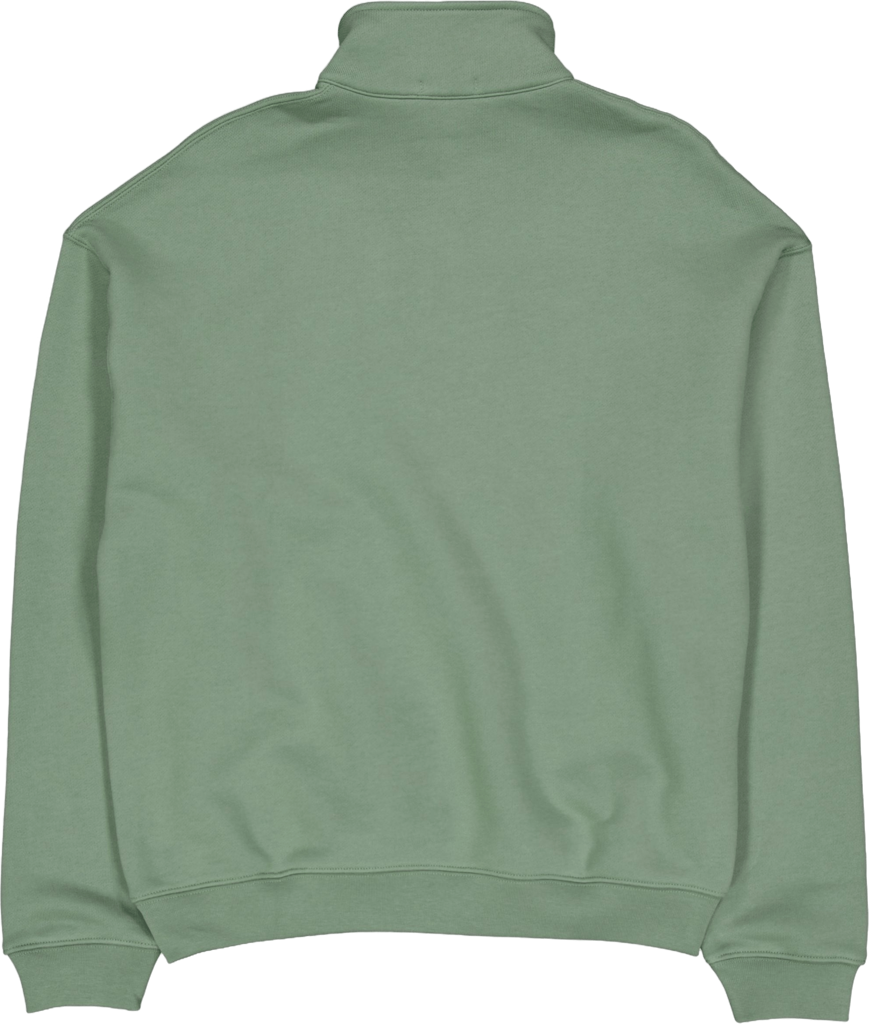 Heavy Fleece Zipper Neck Sweat Thyme - Bild 2