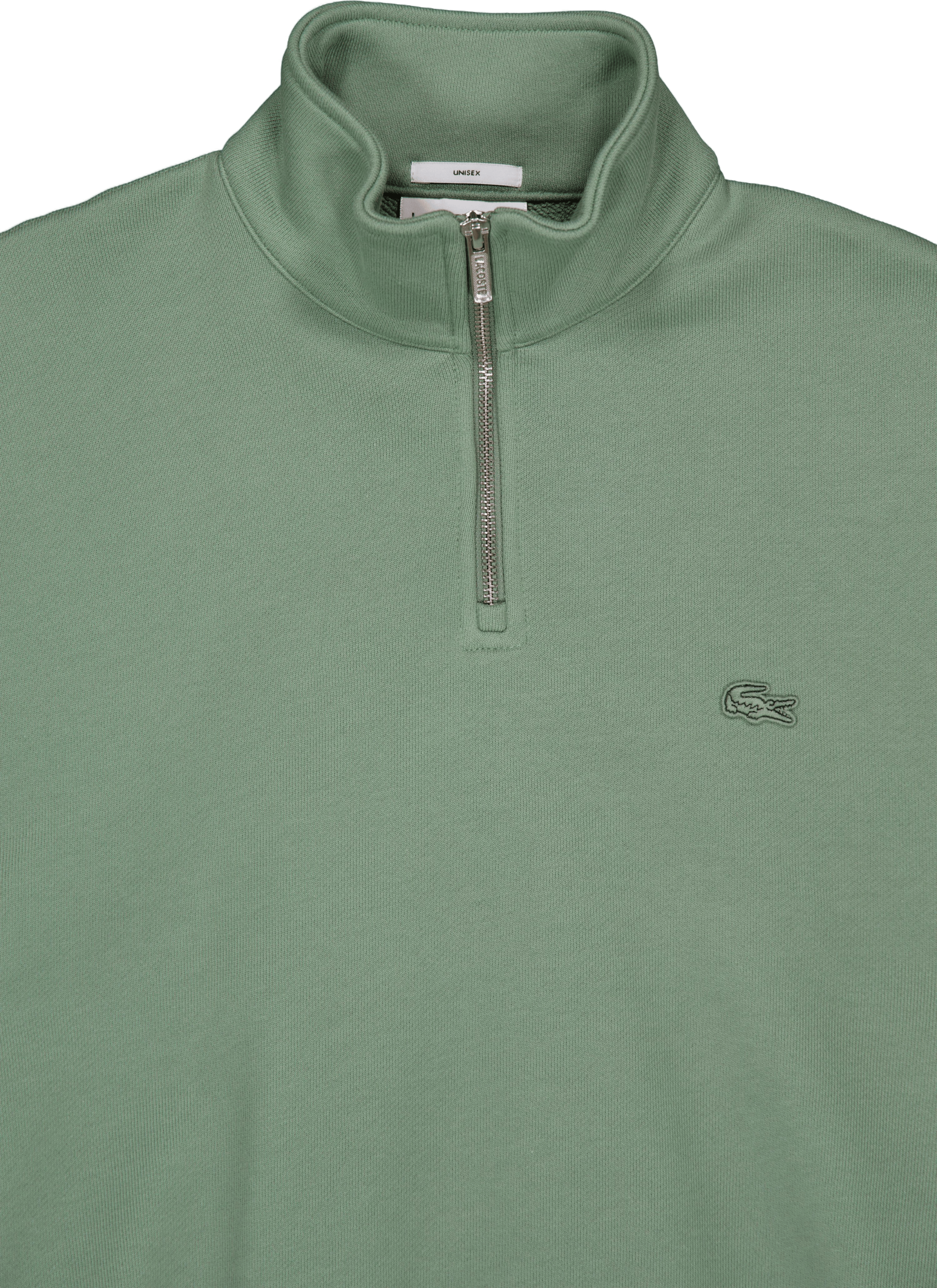 Heavy Fleece Zipper Neck Sweat Thyme - Bild 3