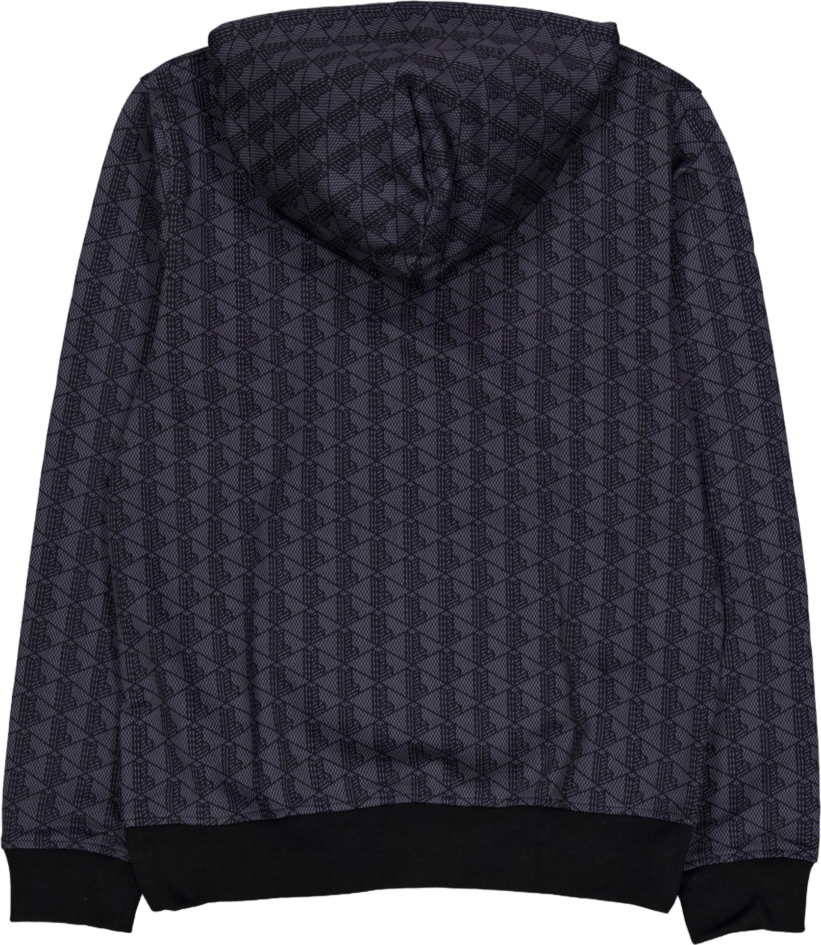 Monogram Fleece Hoodie Graphite Sombre/black - Bild 2