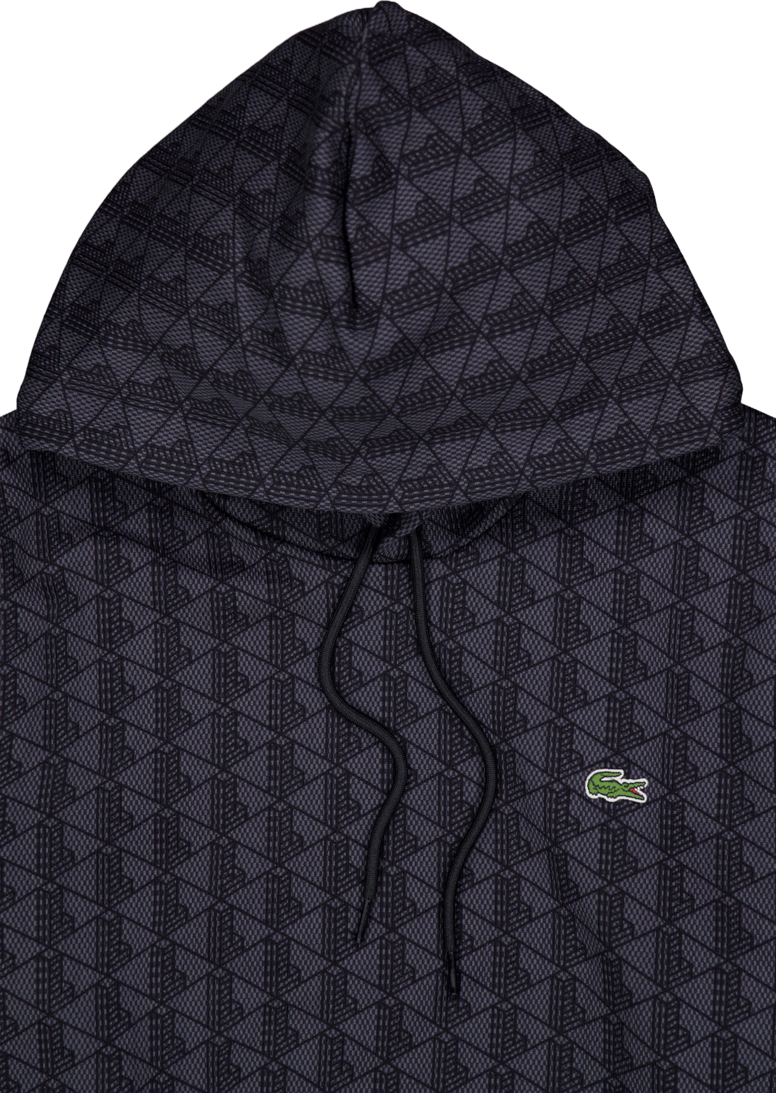 Monogram Fleece Hoodie Graphite Sombre/black - Bild 3