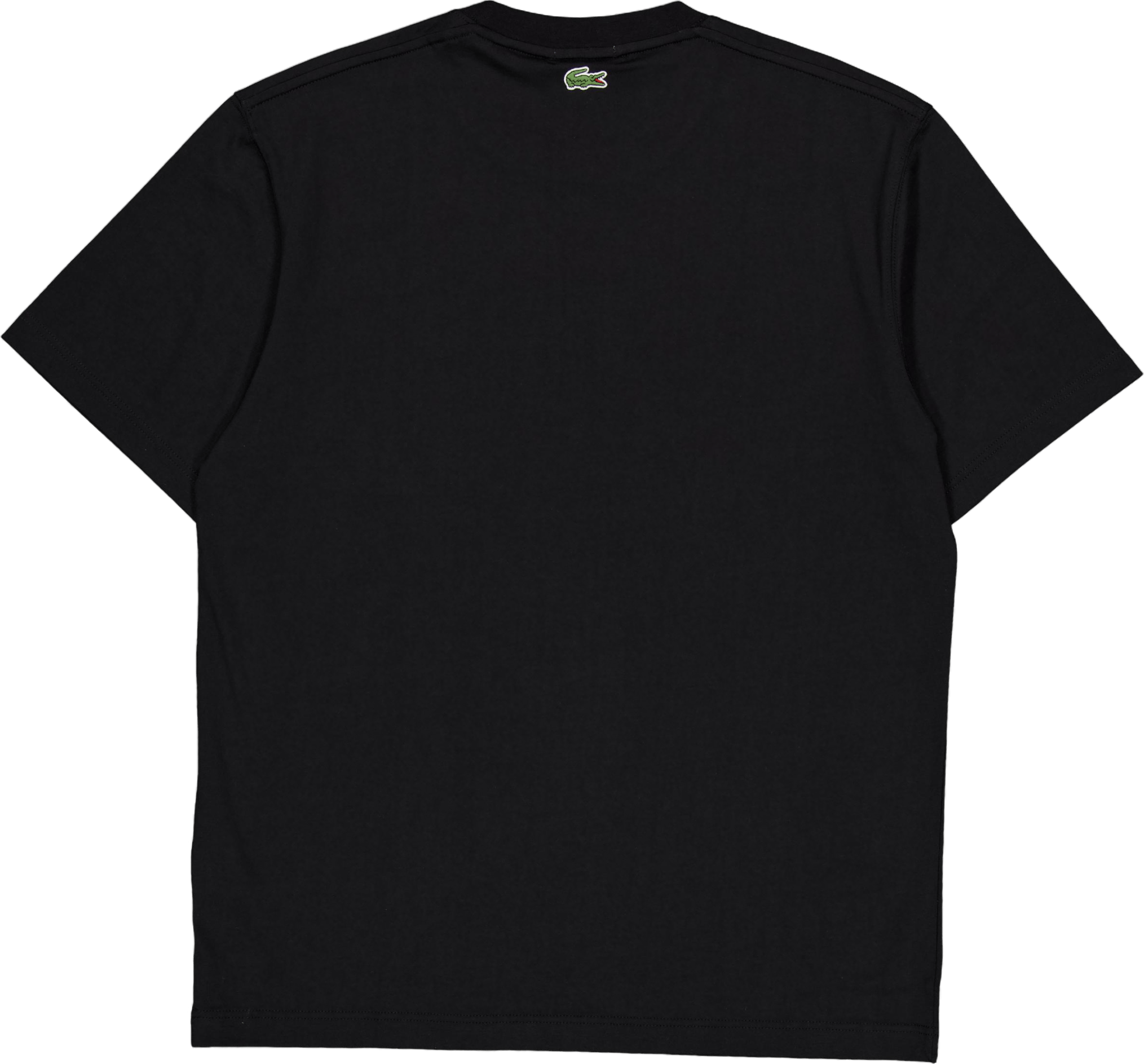Signature Print Cotton T-shirt Black - Bild 2