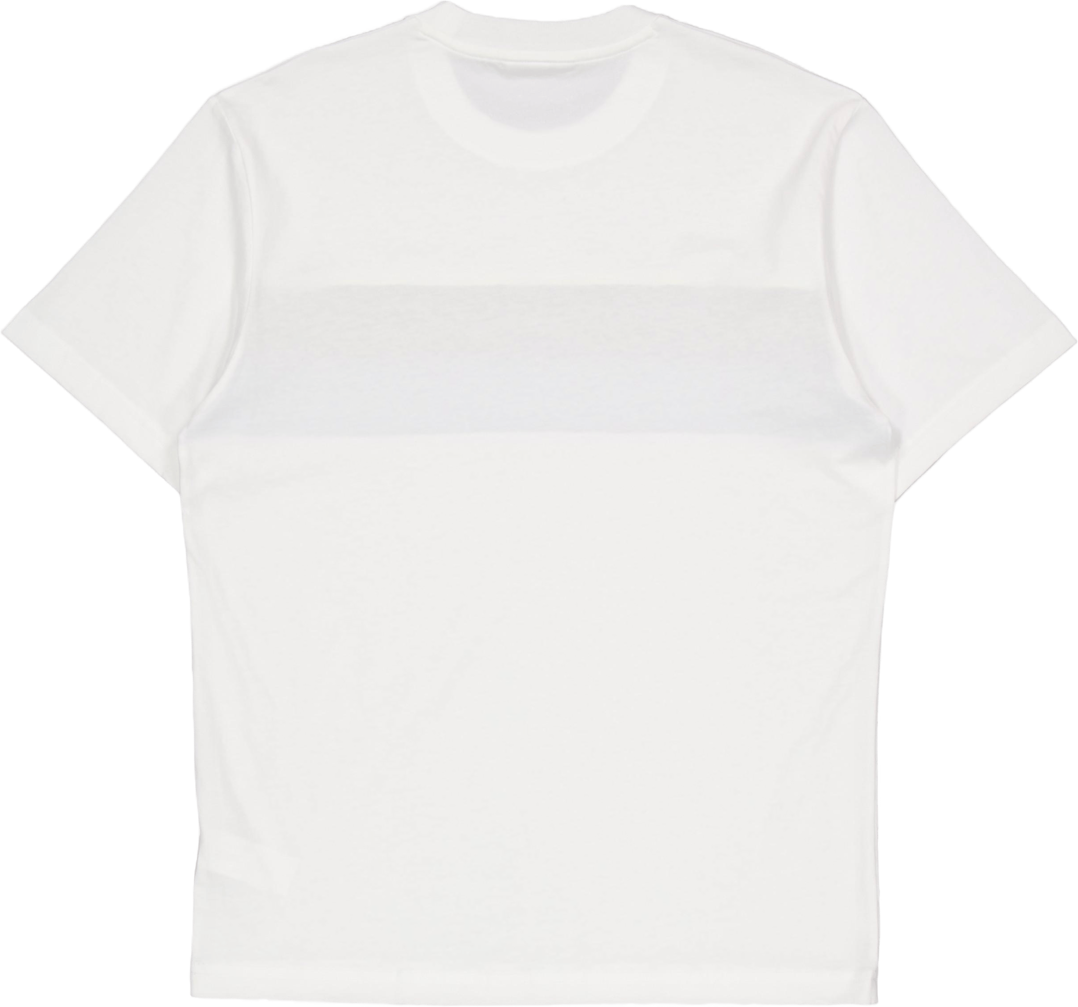 Jersey Colour-block T-shirt Flour/olive-delphinium - Bild 2