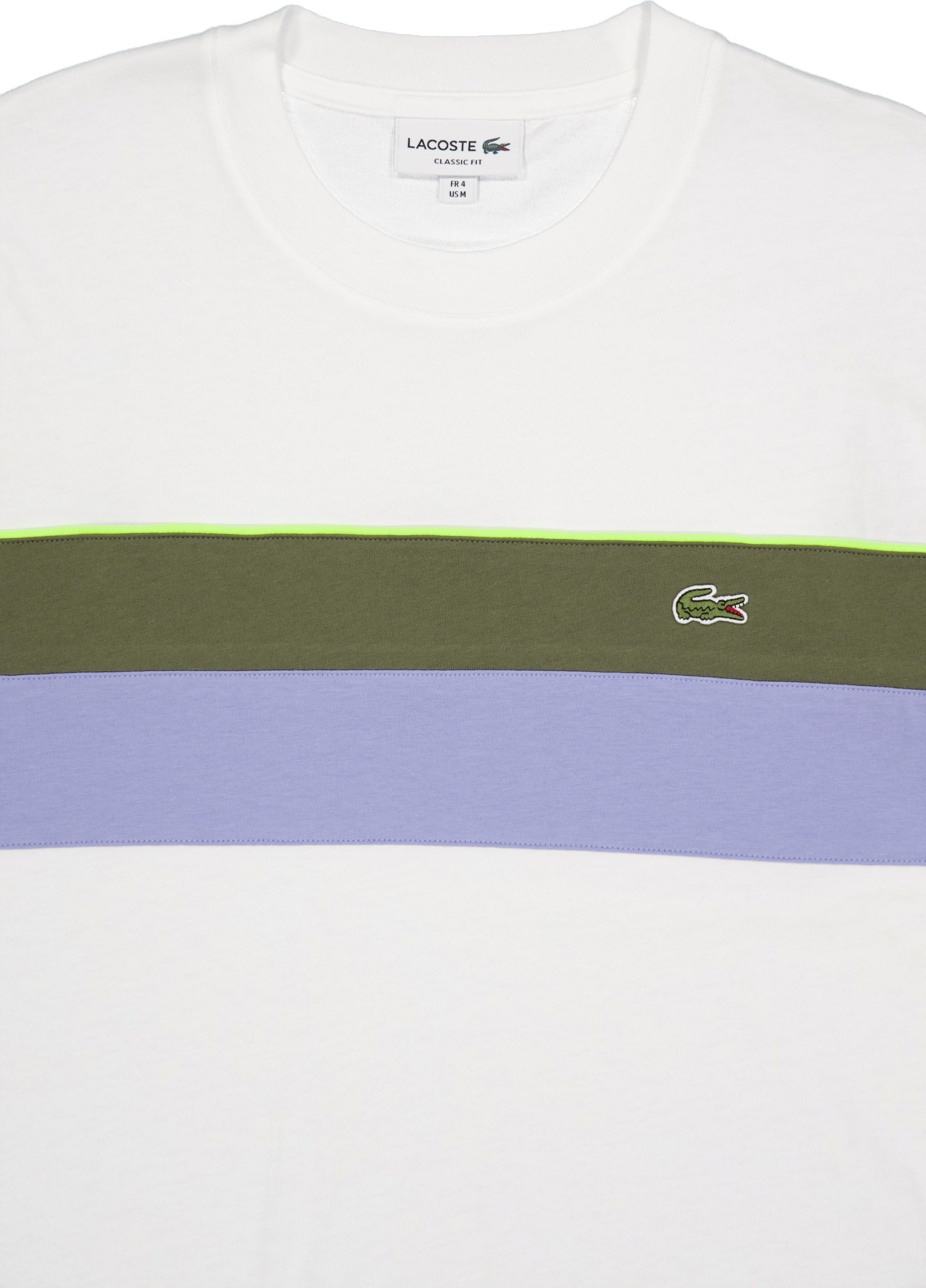 Jersey Colour-block T-shirt Flour/olive-delphinium - Bild 3