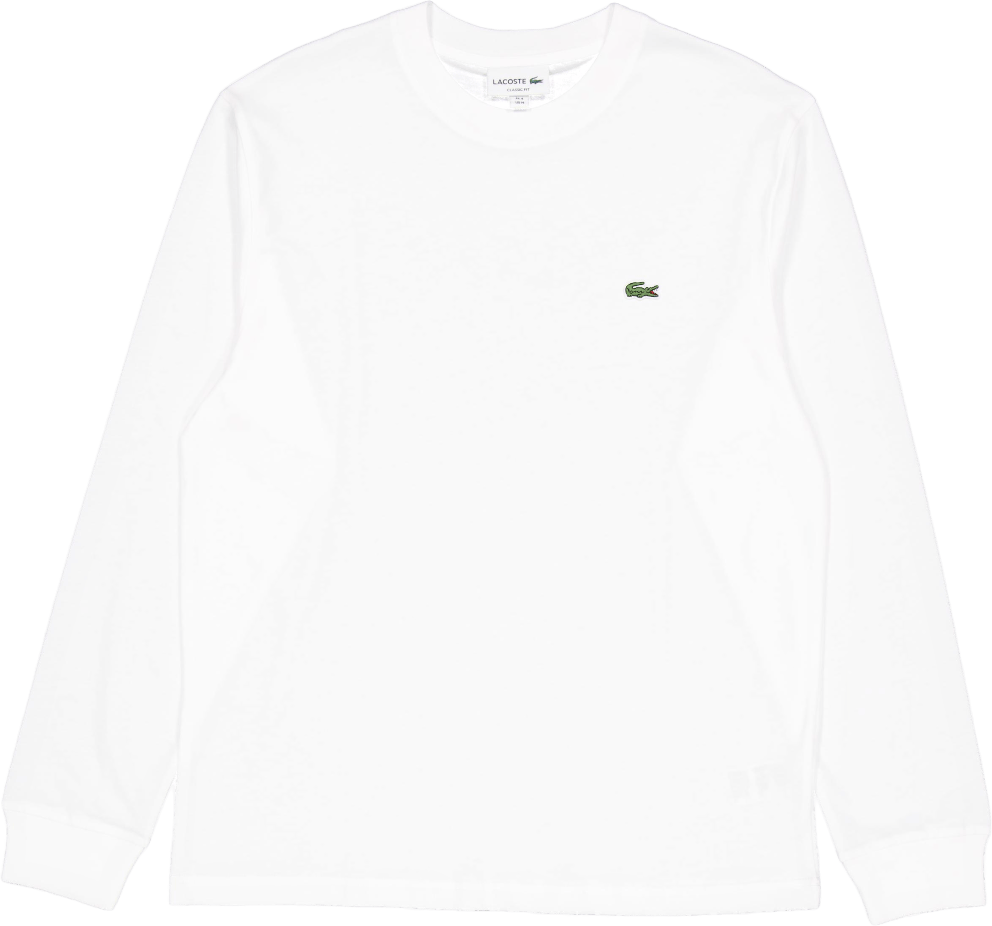 Long Sleeved Cotton T-shirt White