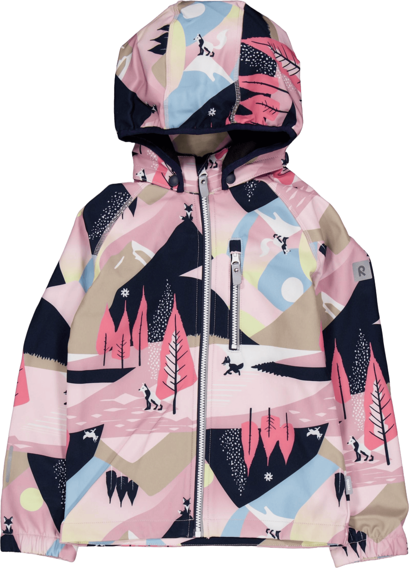 Softshell Jacket Vantti Grey Pink