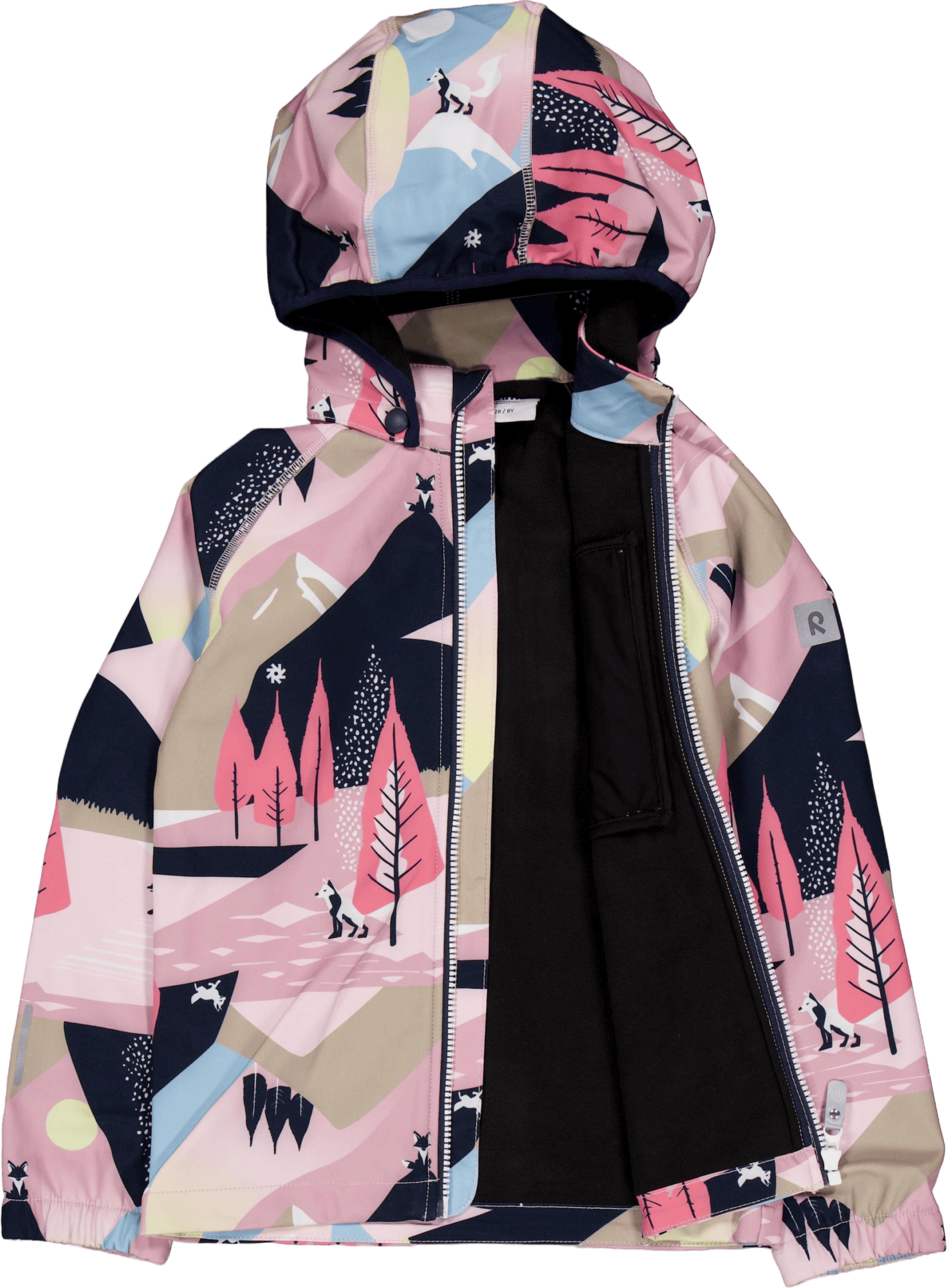 Softshell Jacket Vantti Grey Pink - Bild 4