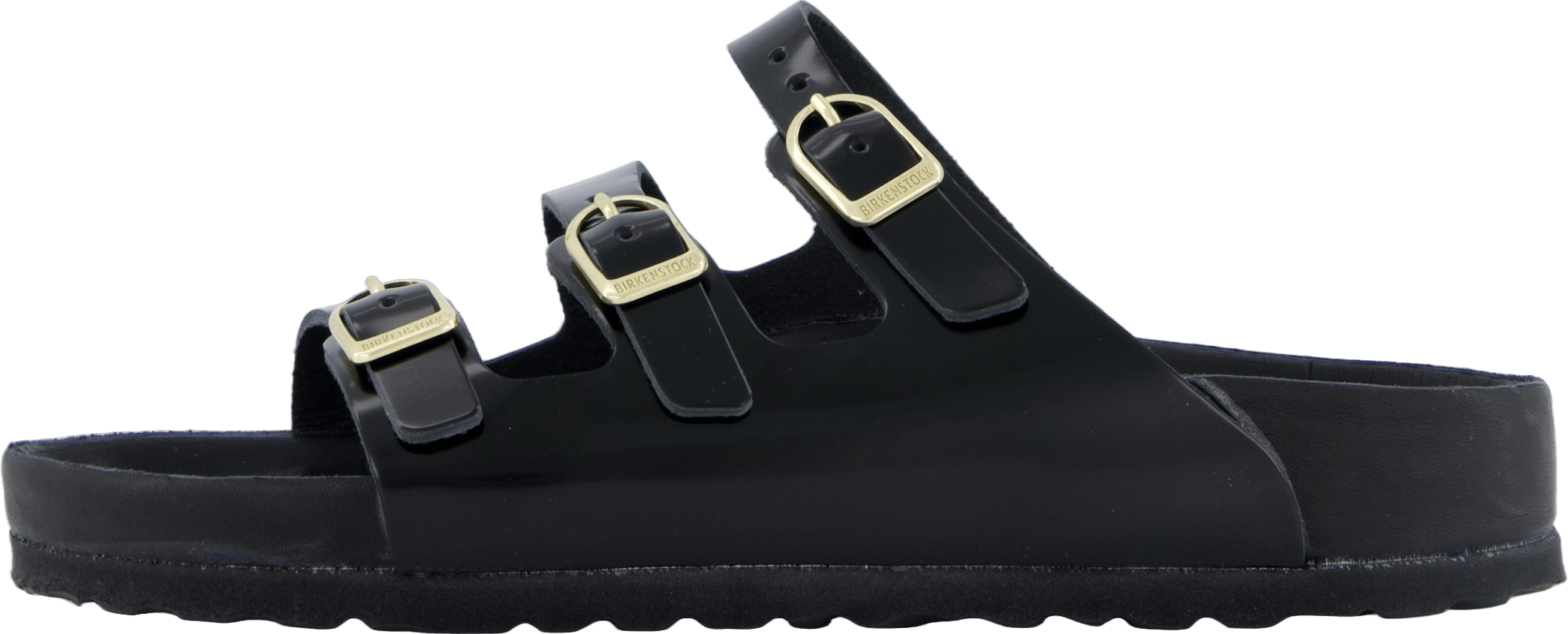 Florida Fresh Natural Leather High Shine Black