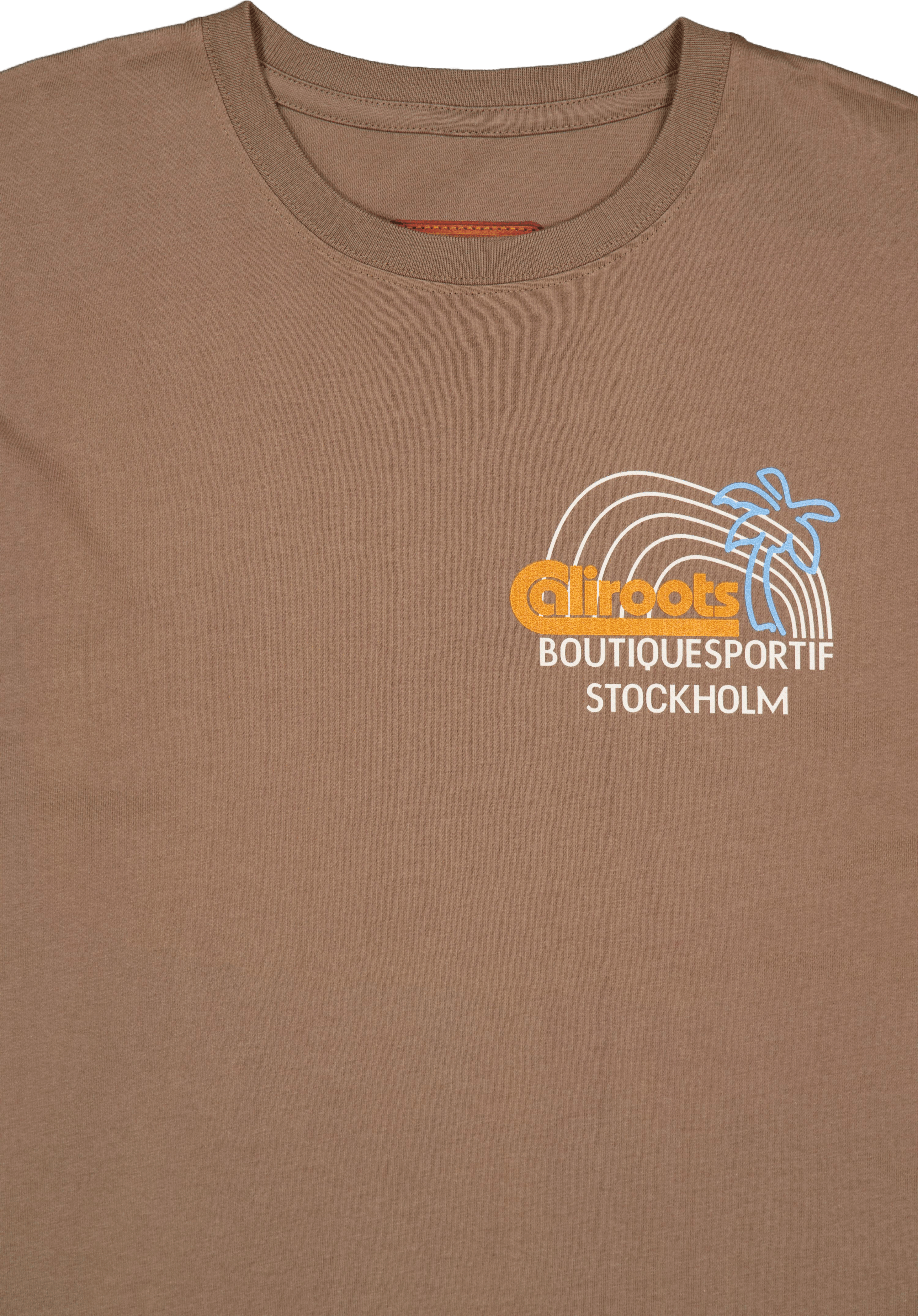 X Caliroots Palm Combo T-shirt Brown - Bild 3