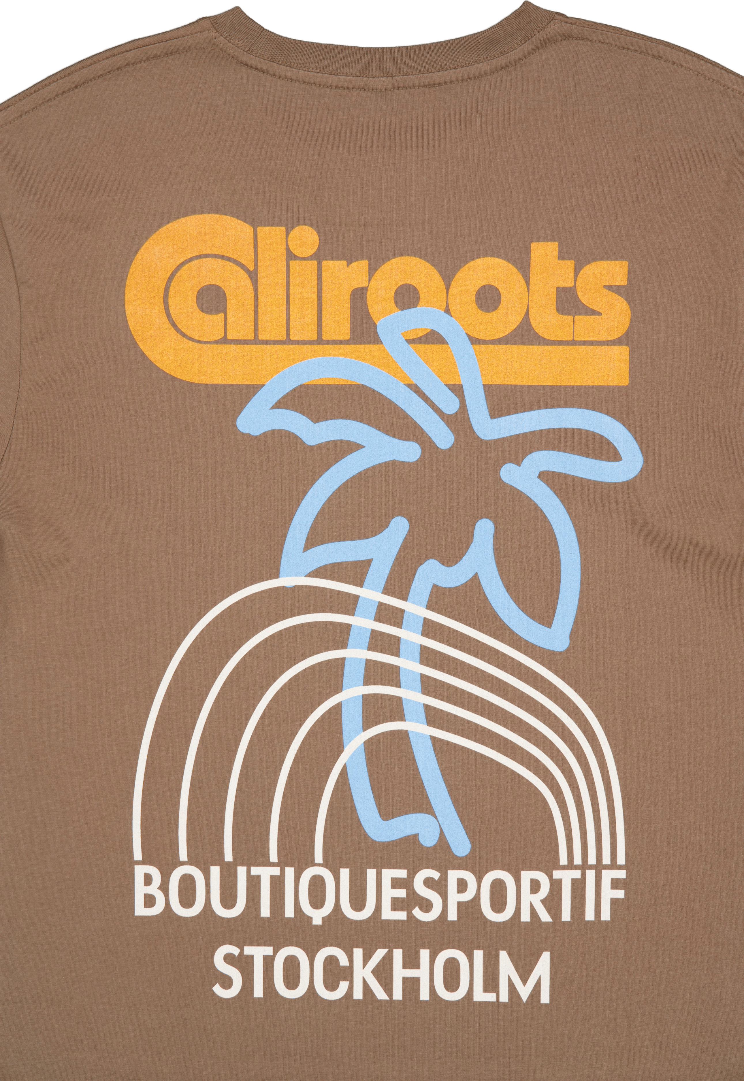 X Caliroots Palm Combo T-shirt Brown - Bild 4