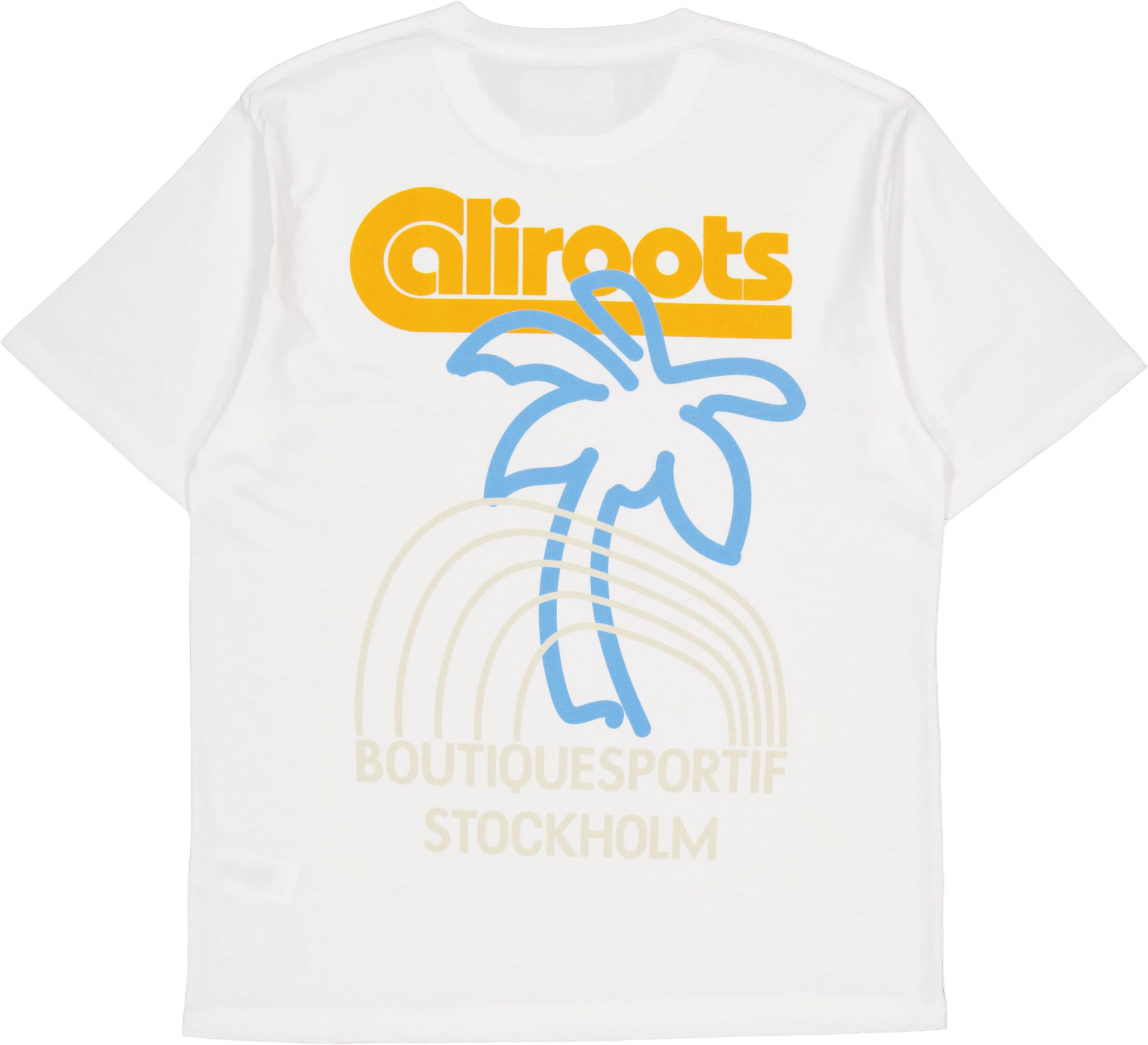 X Caliroots Palm Combo T-shirt White - Bild 2