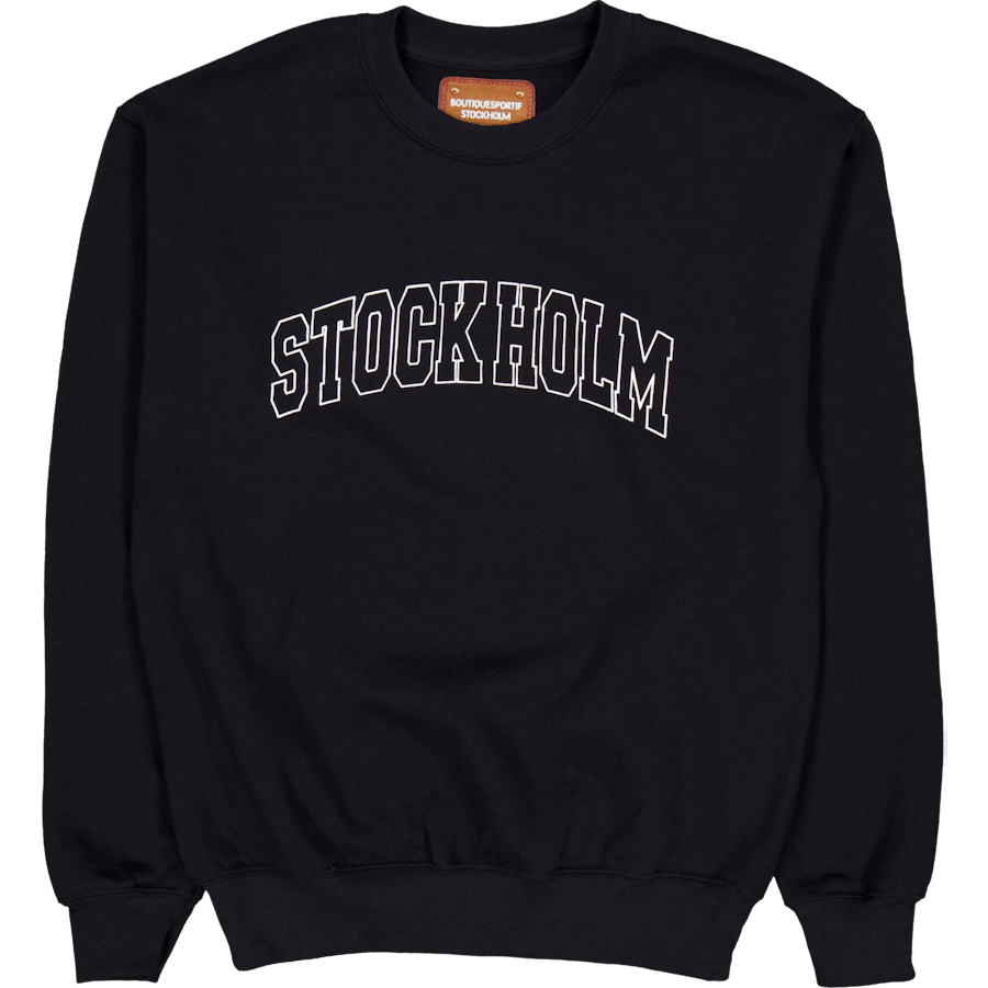 Stock Holm Crewneck Black