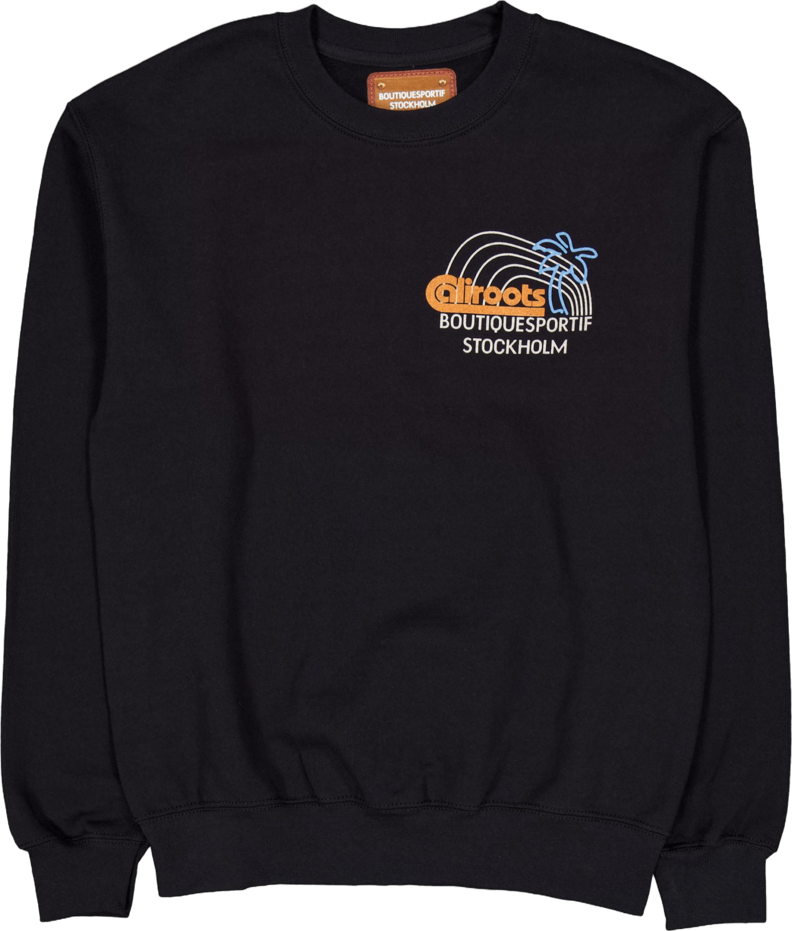 X Caliroots Palm Combo Crewnec Black