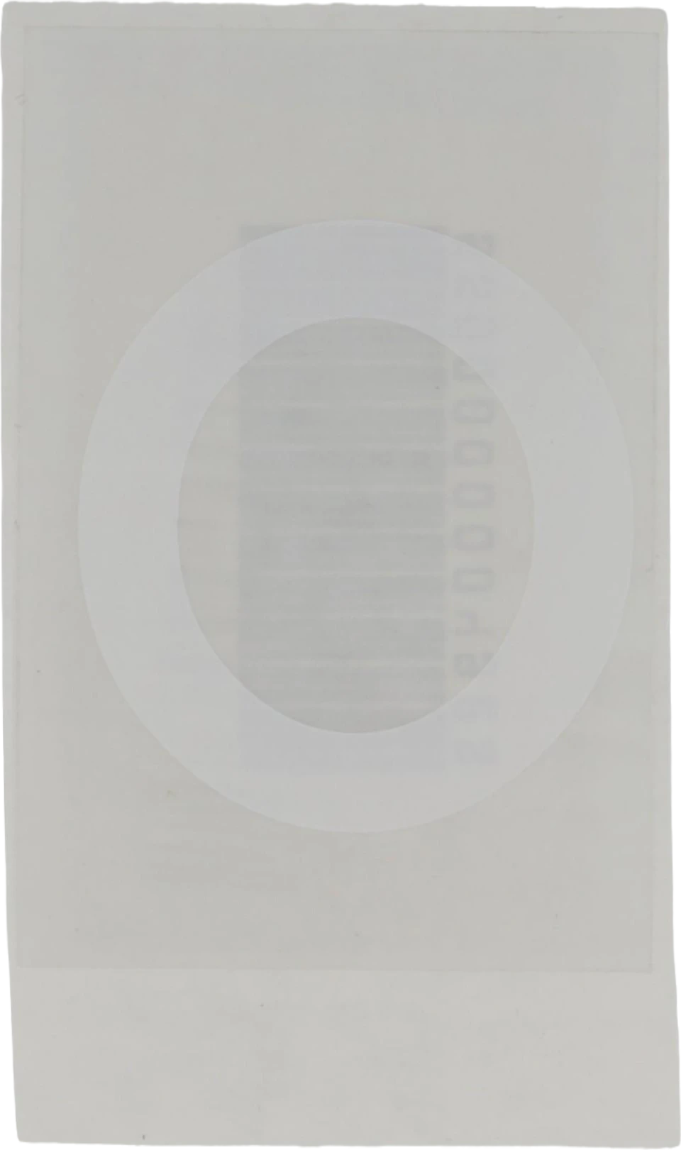 Sticker Letter O Transp