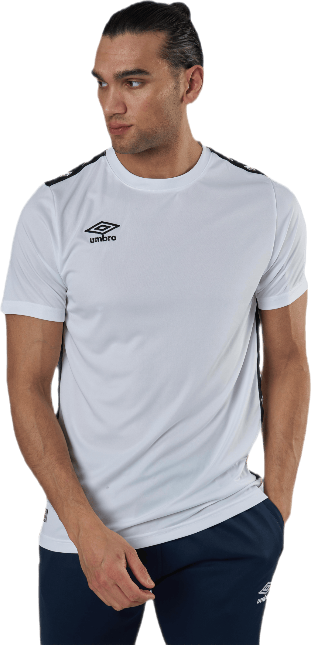 UX Elite Training Tee White/Black, Male, Klær, T skjorte, Fotball, Hvit/Svart, S