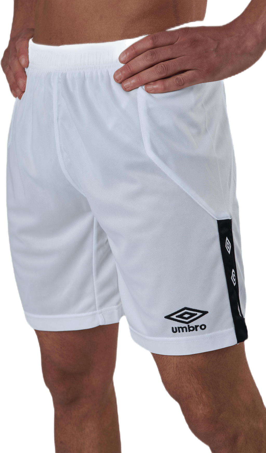 UX Elite Shorts White/Black - Bild 4