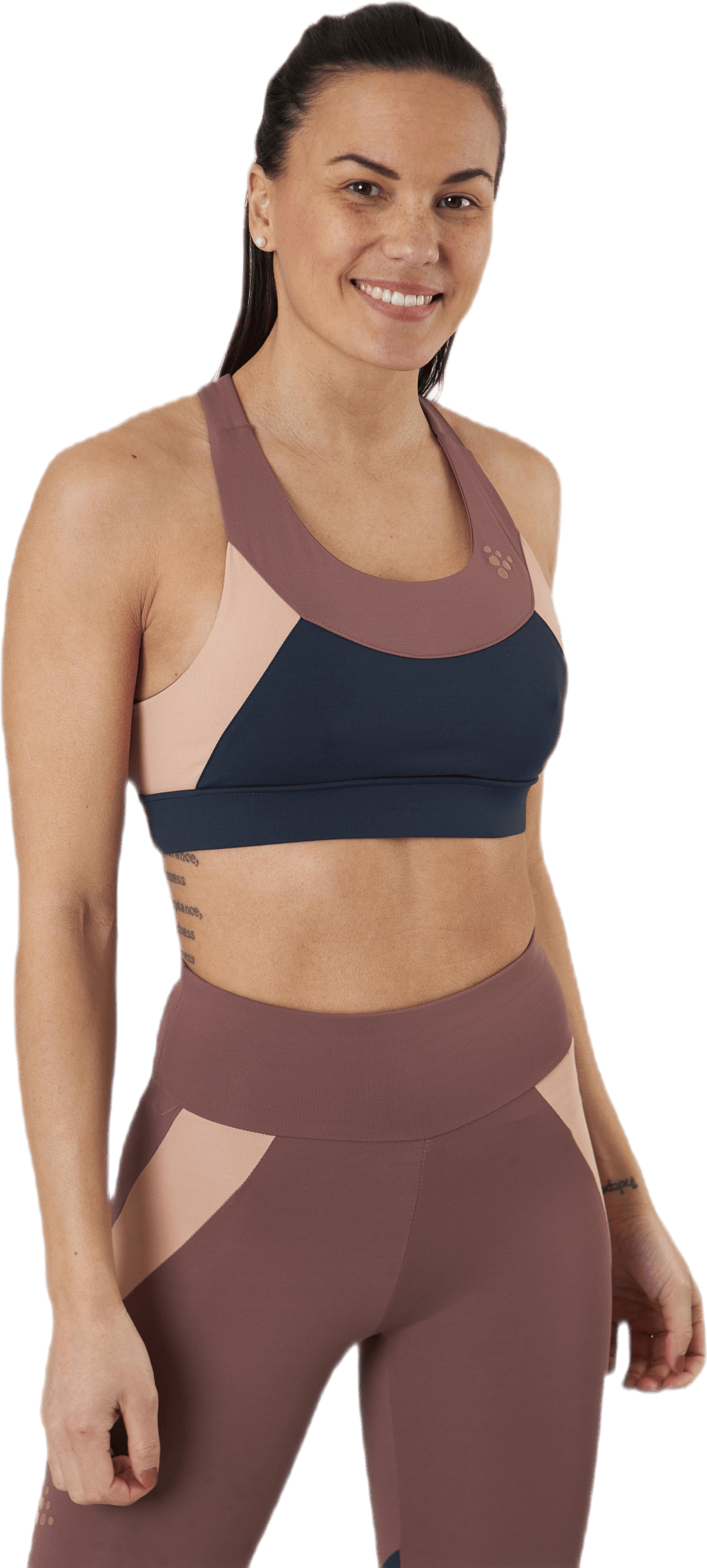 Flow Bocked Sport Top Blue/Purple