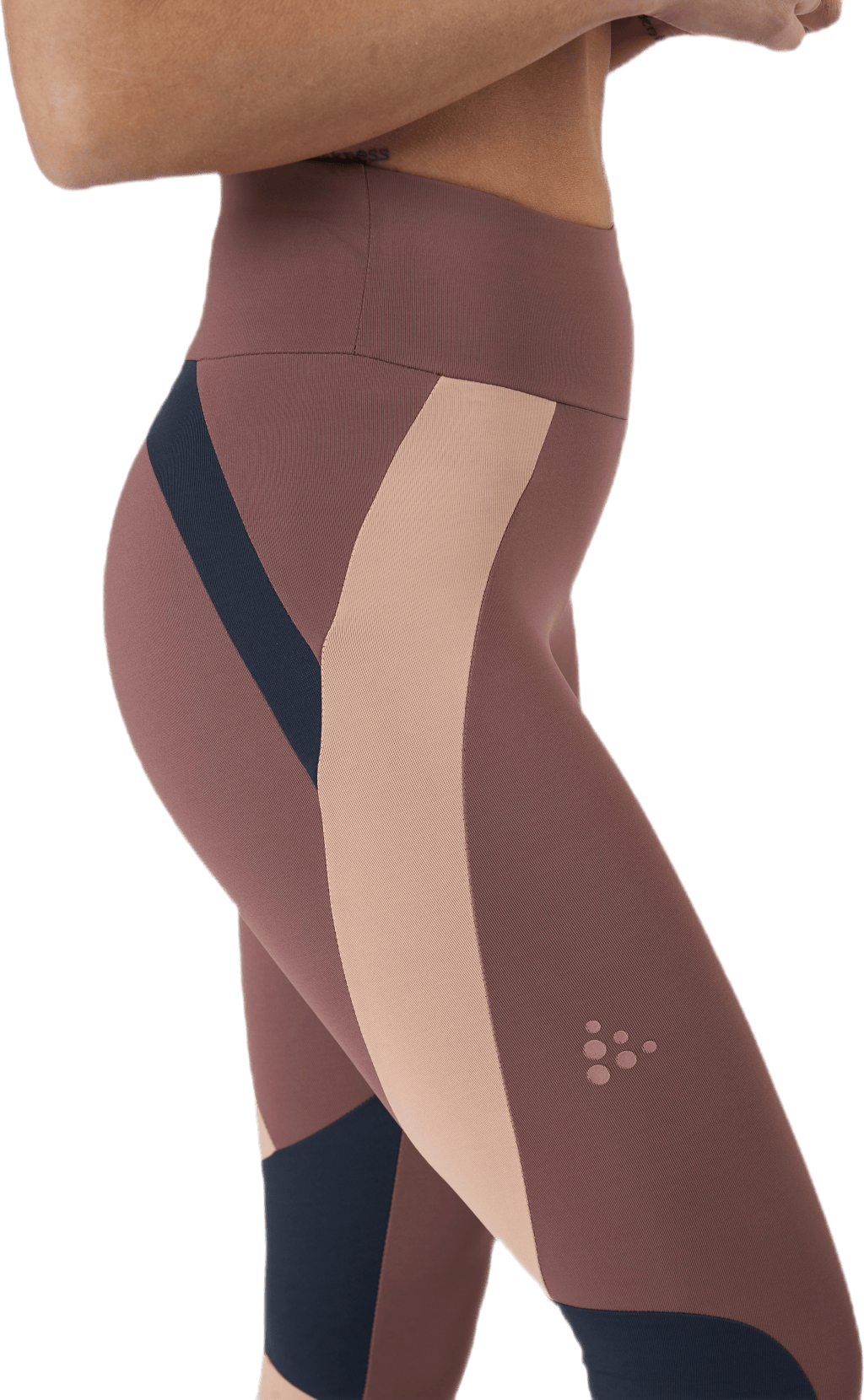 Flow Blocked Tights Purple - Bild 4