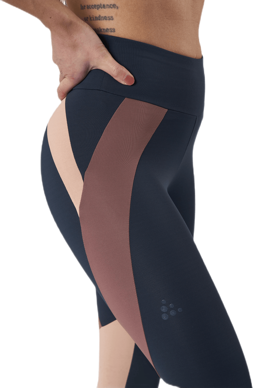 Flow Blocked Tights Blue/Purple - Bild 4