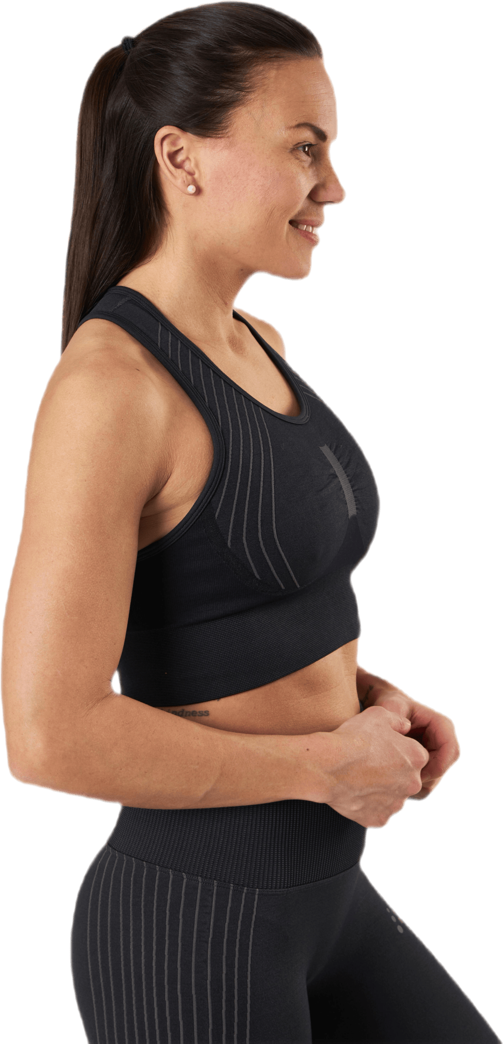 ADV Charge Fuseknit Top White/Black - Bild 2