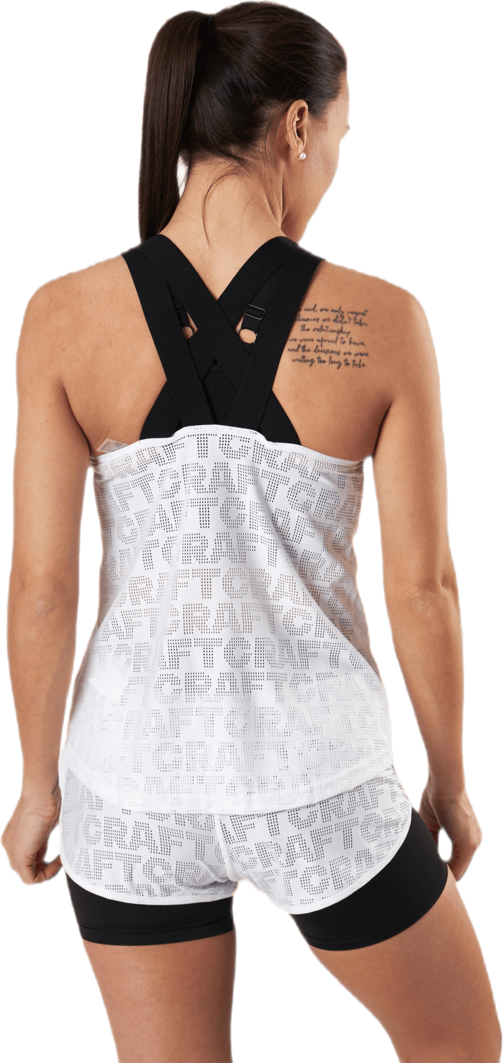 Core Charge Logo Singlet White - Bild 3