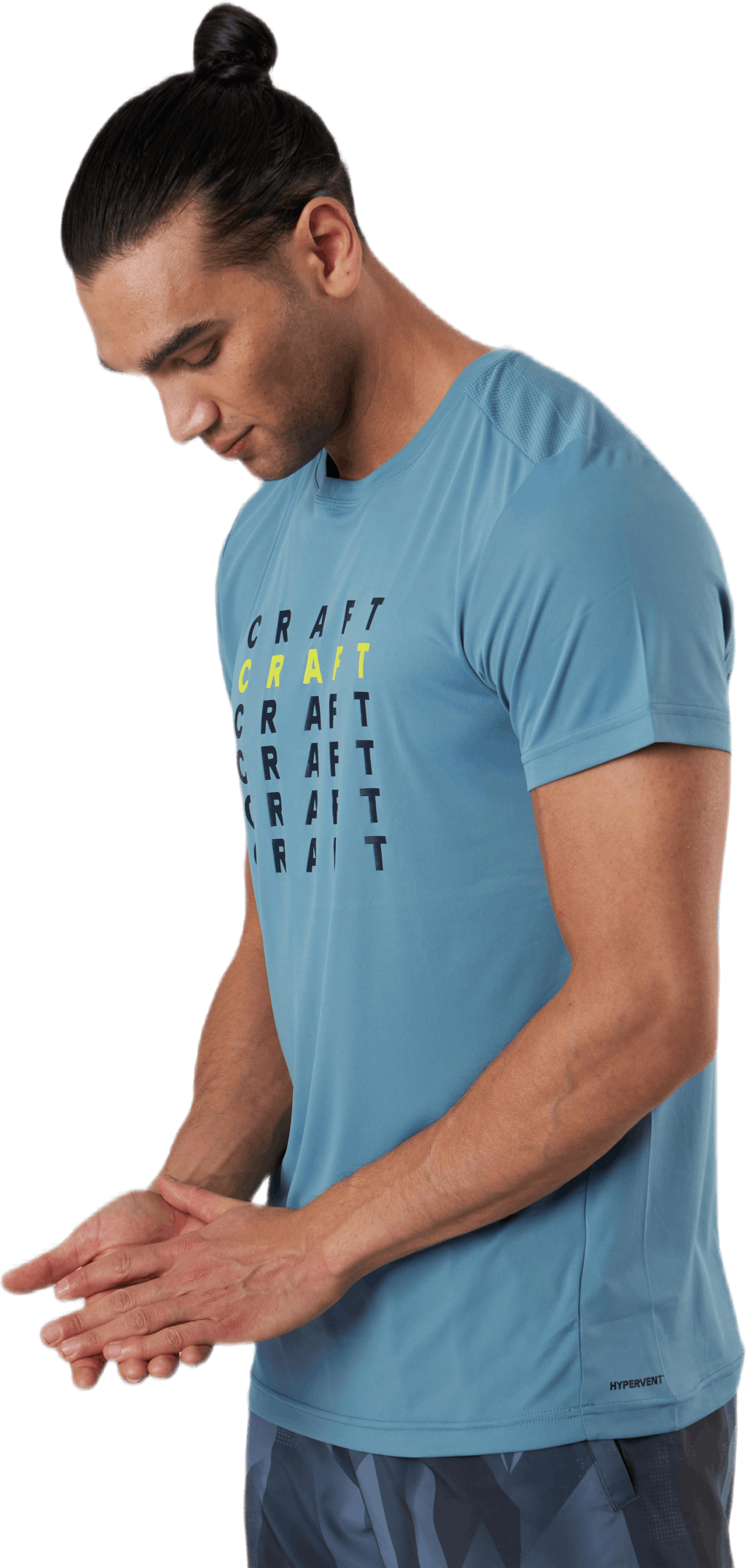 Core Charge SS Tee Blue, Male, Kleding, T-shirt, Training, Blauw, L