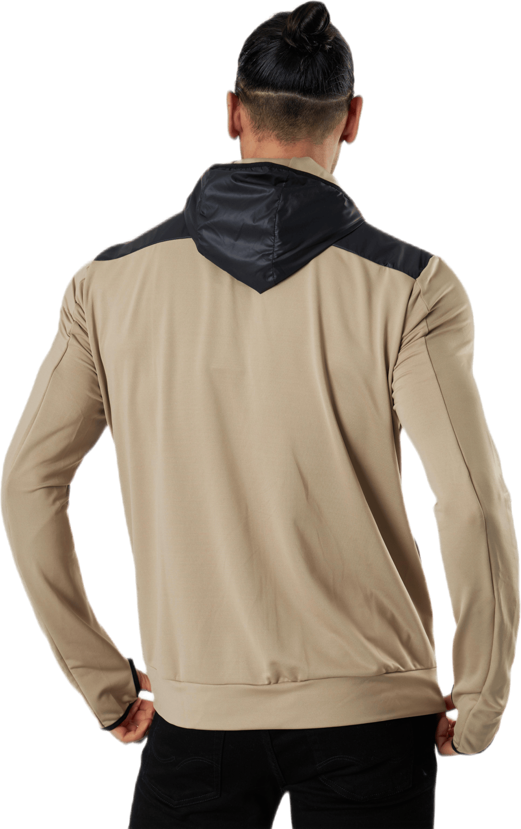 ADV Charge Jersey Hood Jacket Black/Beige - Bild 2